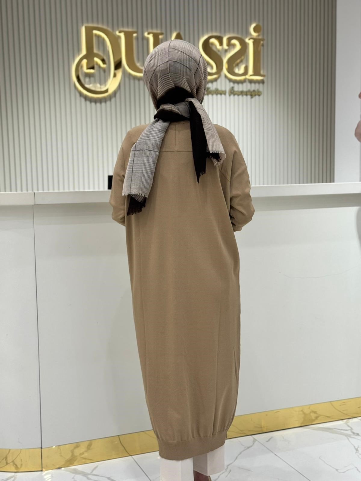 İnvee Yusufcuk Detaylı Hırka 6898 - CAMEL