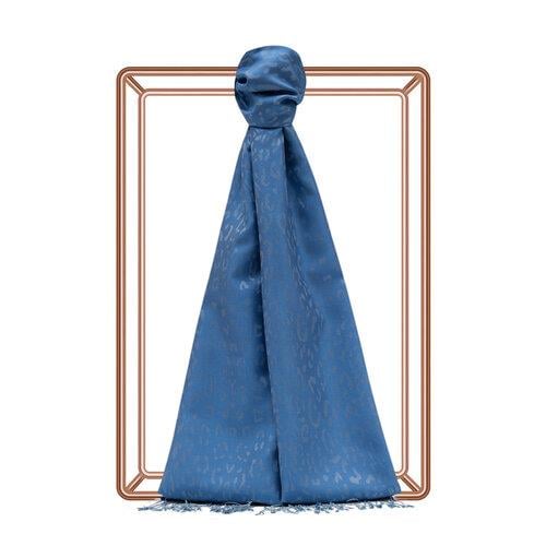 İpekevi Şal 5784 - indigo mavi
