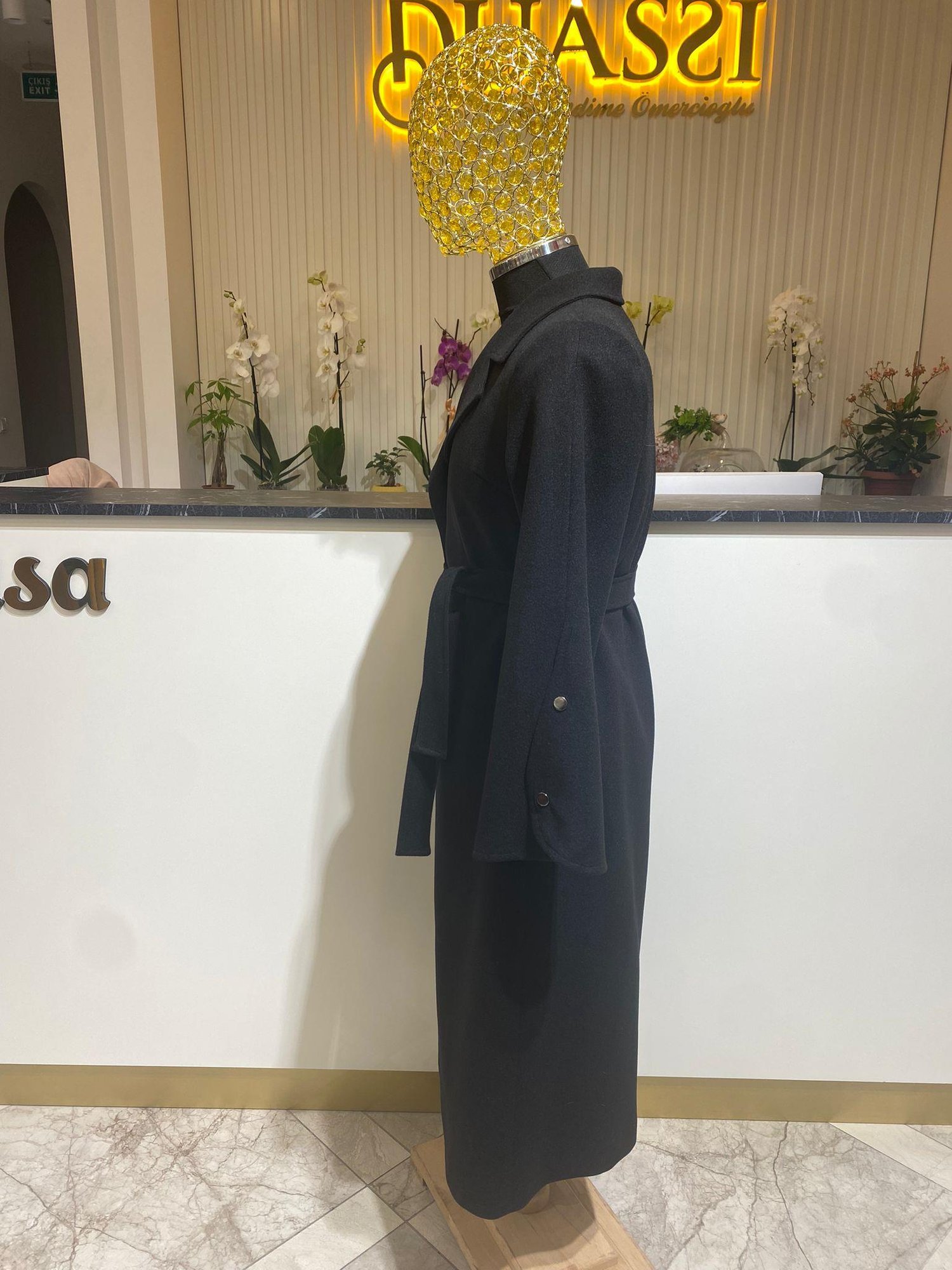 Kol Düğme Detay Kaşe 5004 - SİYAH