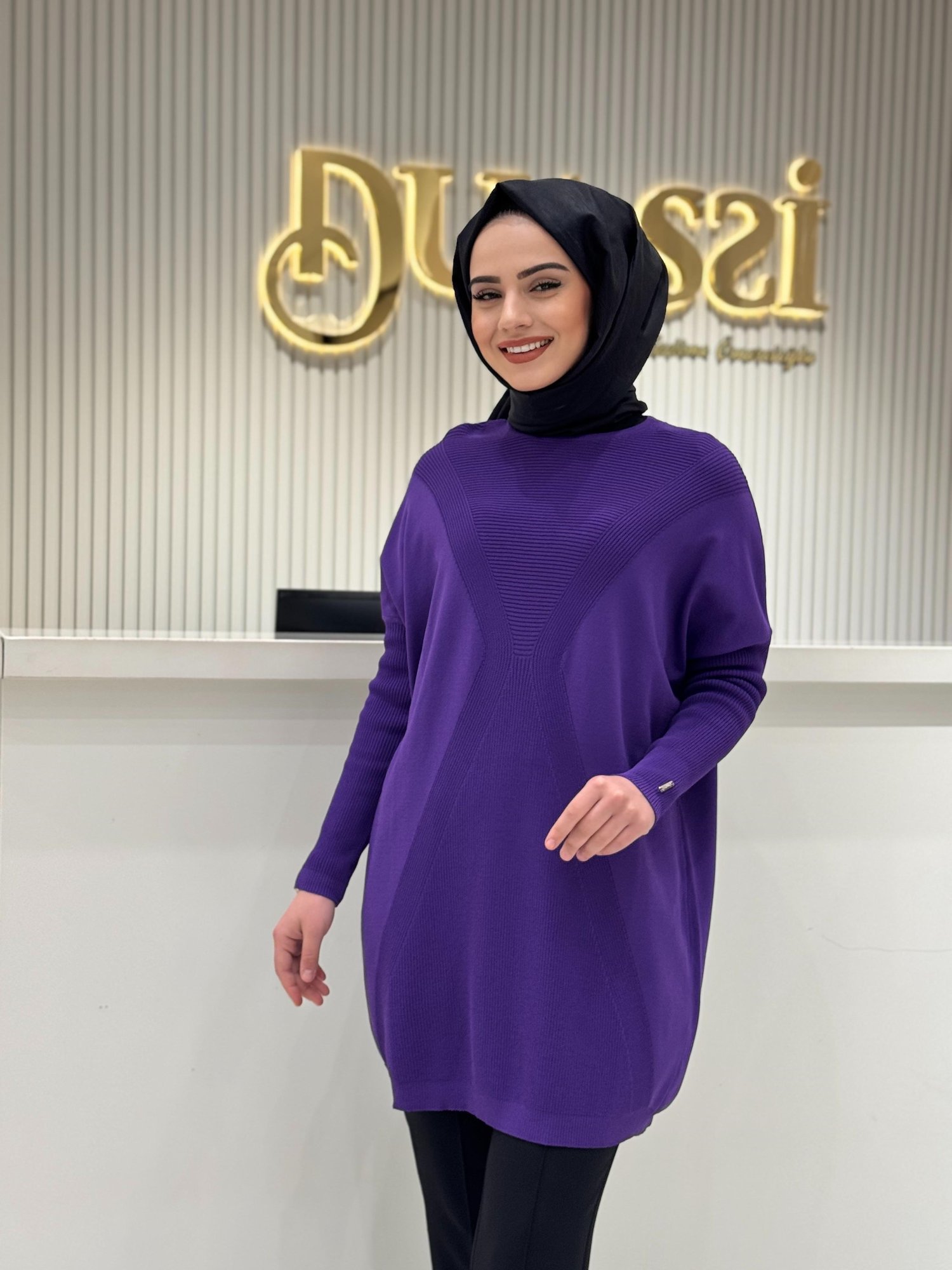 Kum Saati Yürütmeli Triko 6923-B