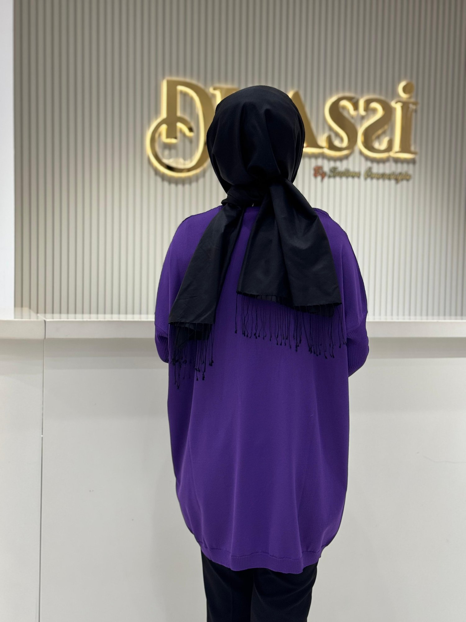 Kum Saati Yürütmeli Triko 6923-B