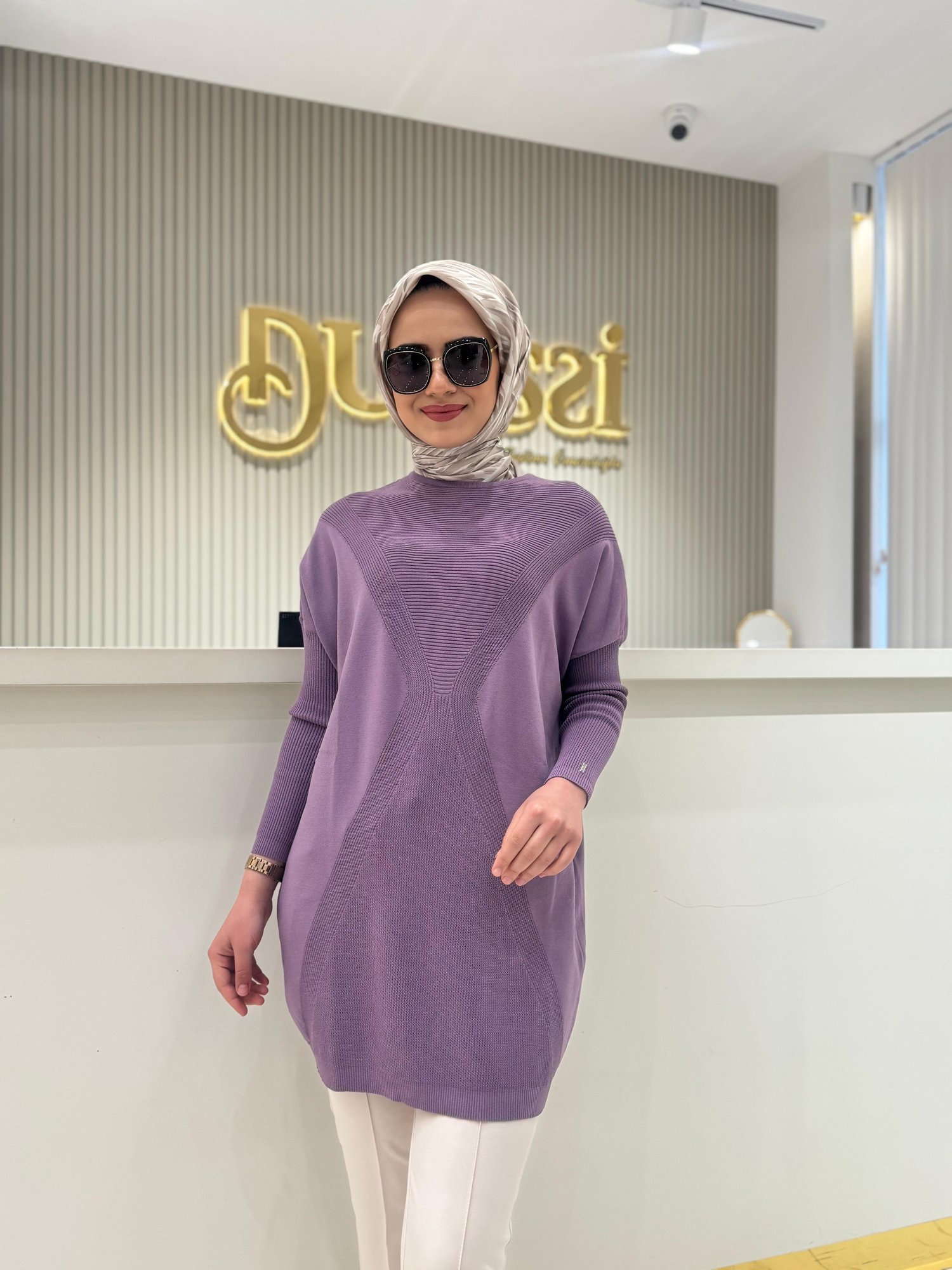 Kum Saati Yürütmeli Triko 6923-B
