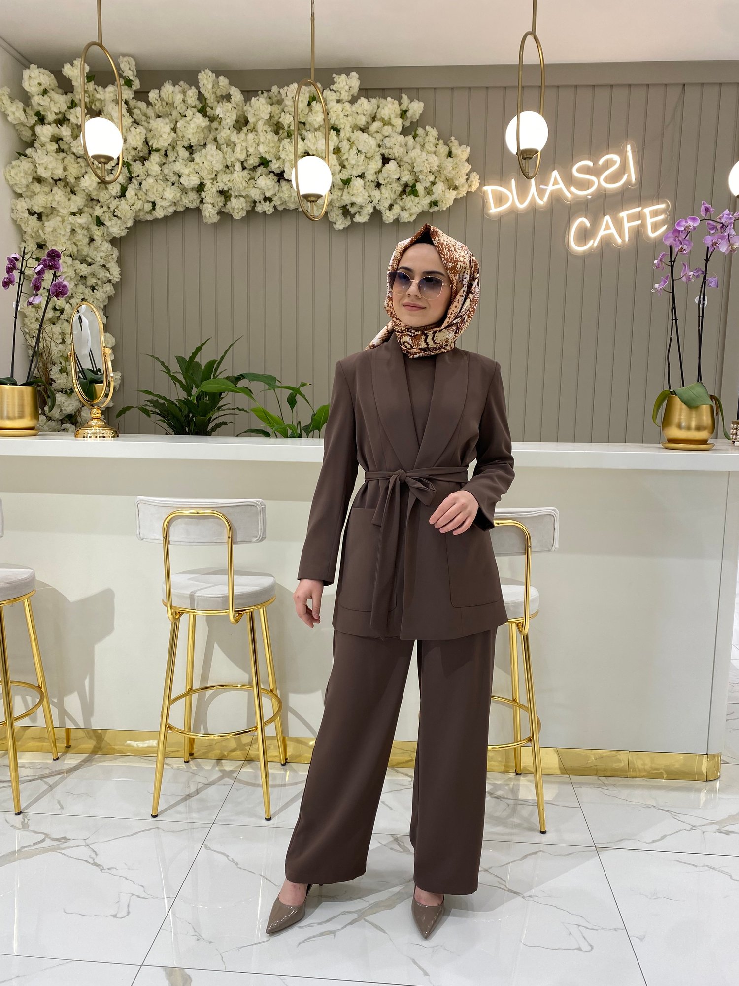 Lisa 3lü Takım 5045 - KAHVE