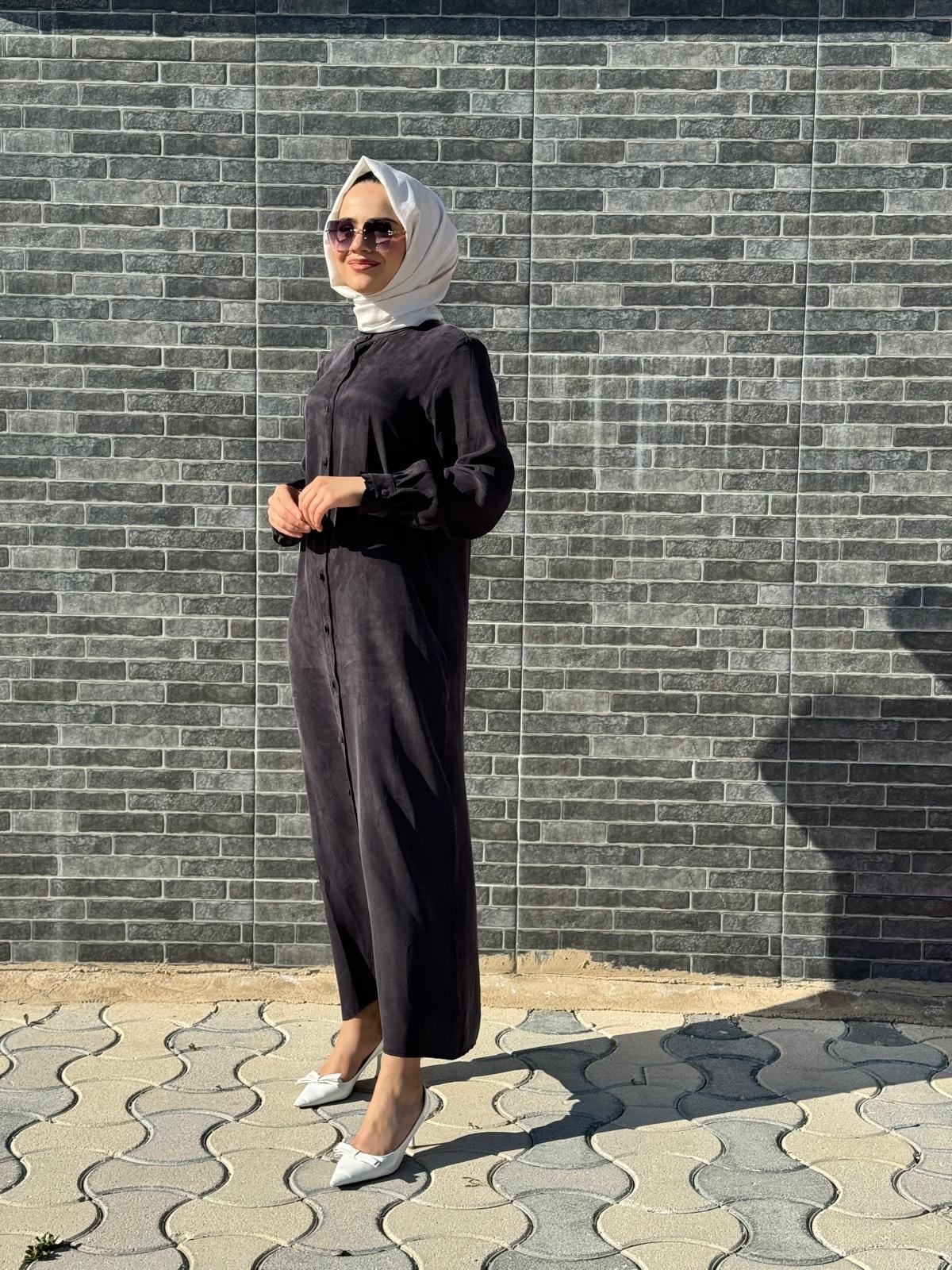 Lisa 5070 Elbise  - SİYAH