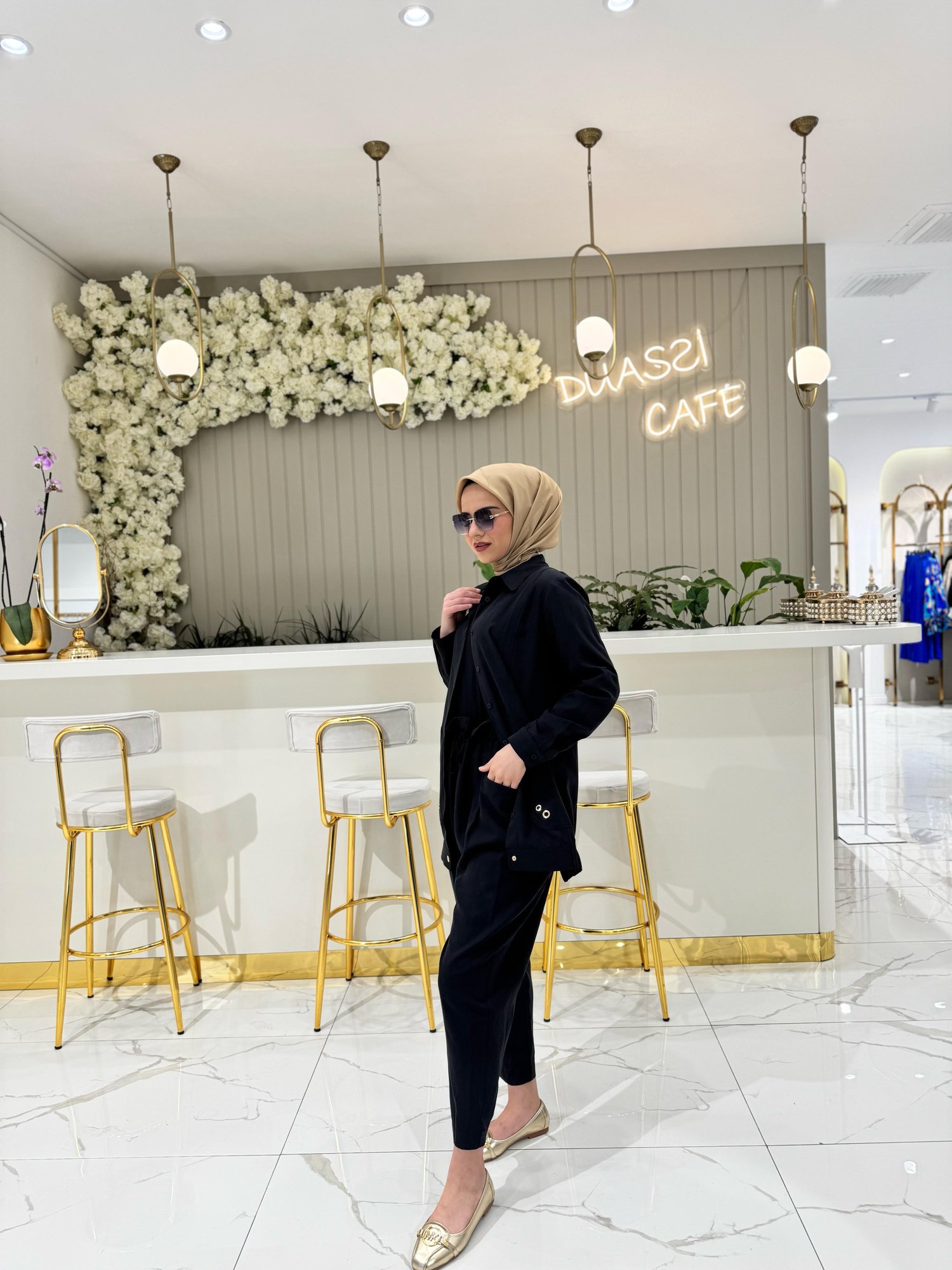 Lisa Pantolonlu Takım 5041-S - SİYAH