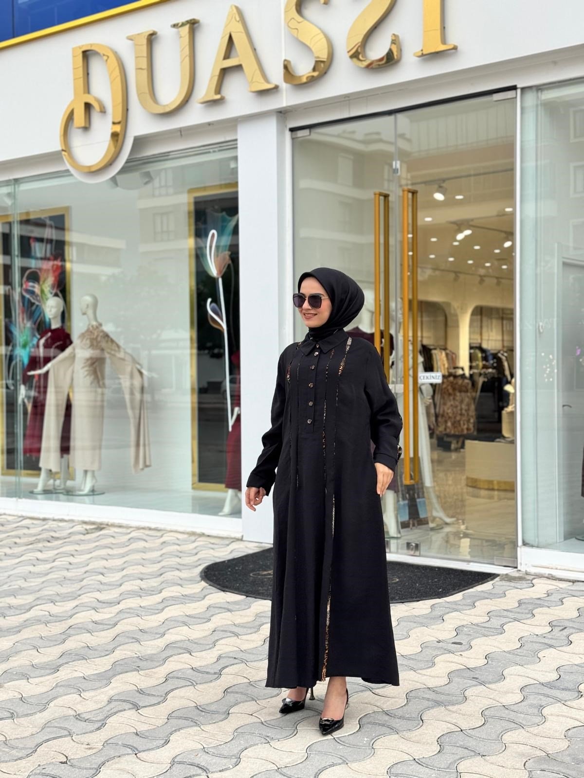 Lissmore 4112 Elbise  - SİYAH