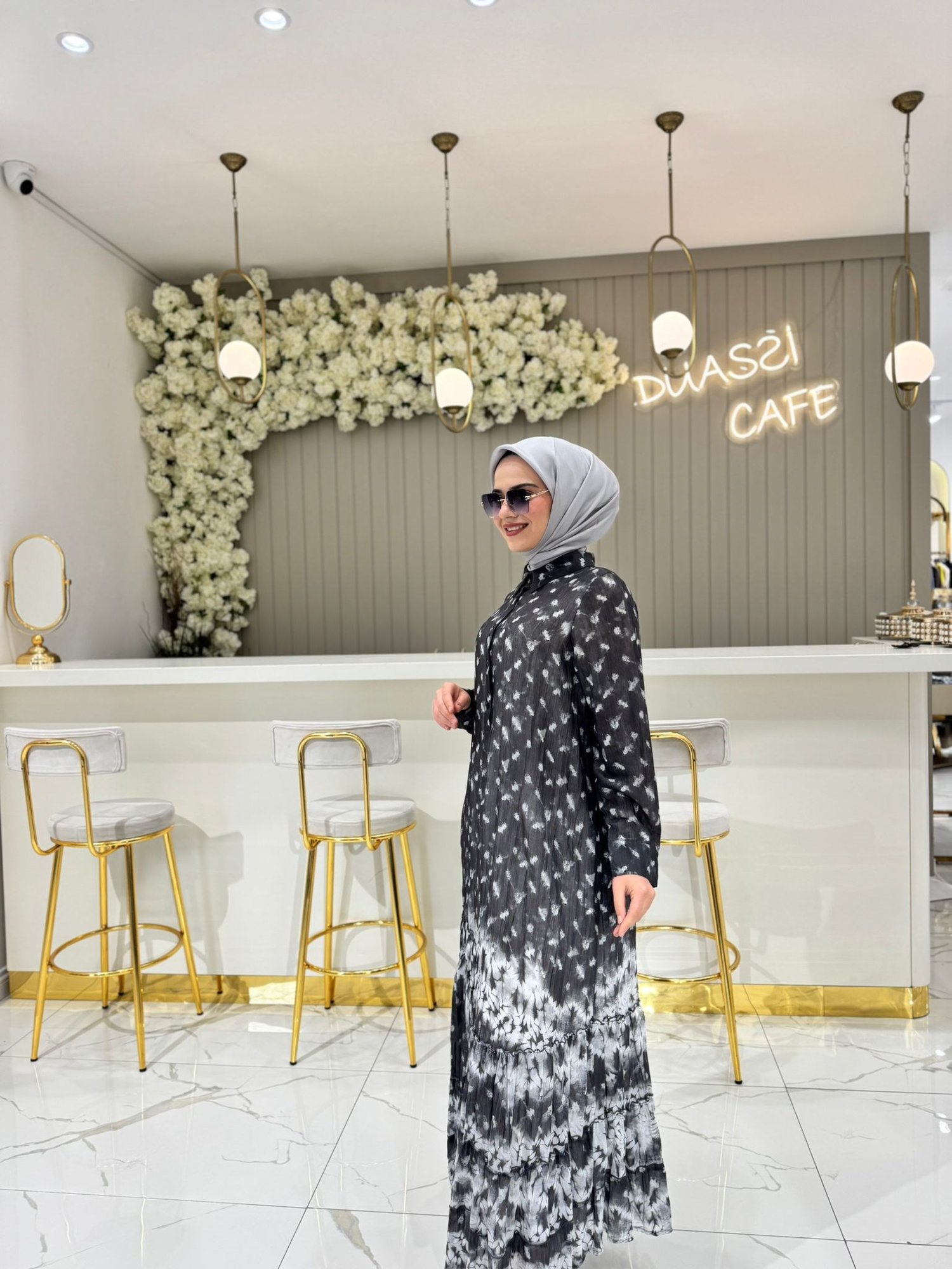 Lissmore 5855 Elbise  - SİYAH