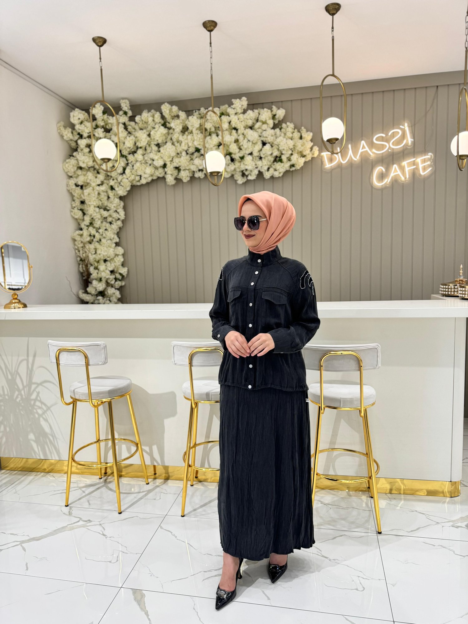 Lissmore 5977 Elbise  - SİYAH