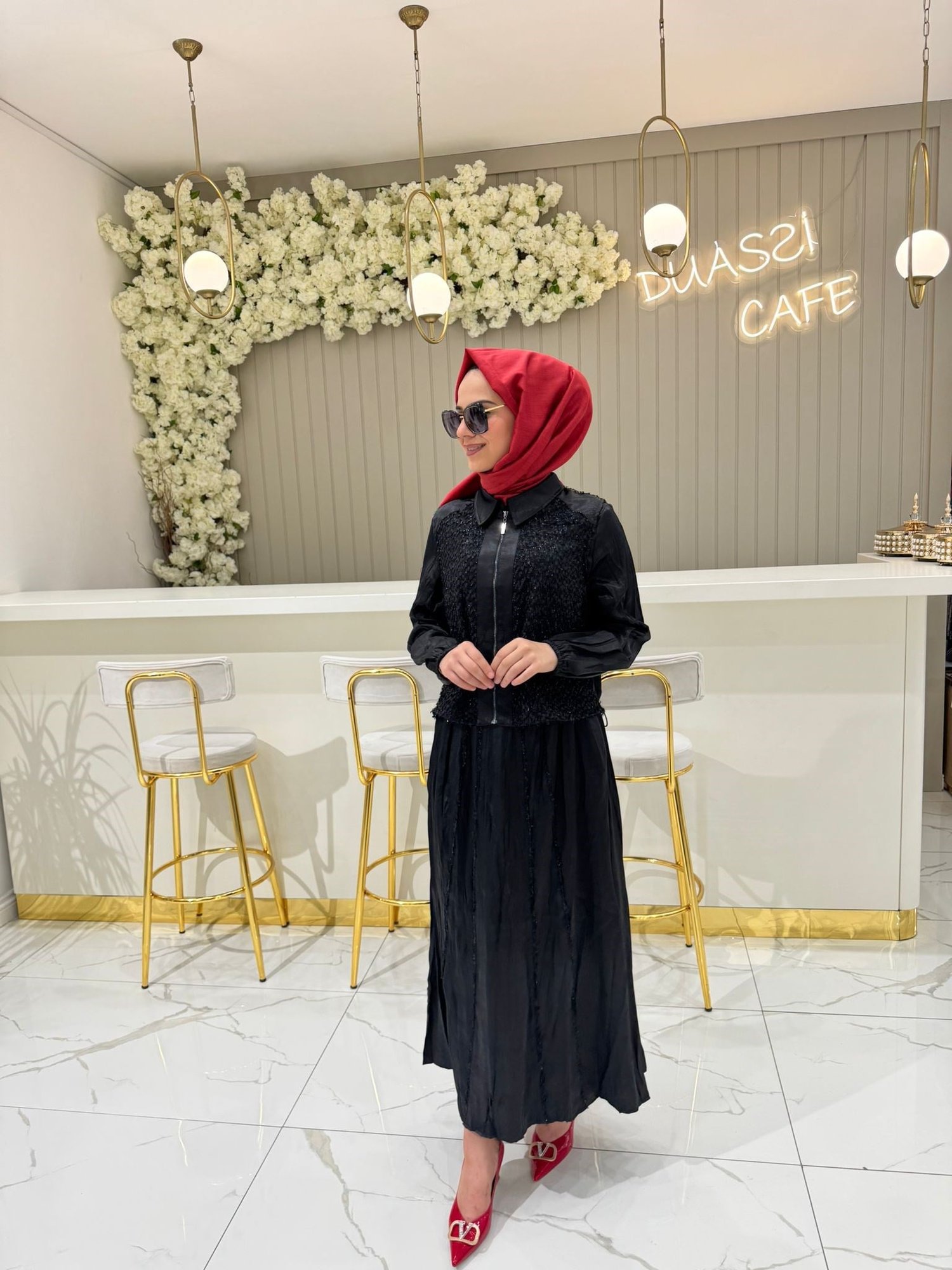 Lissmore 5988 Elbise  - SİYAH