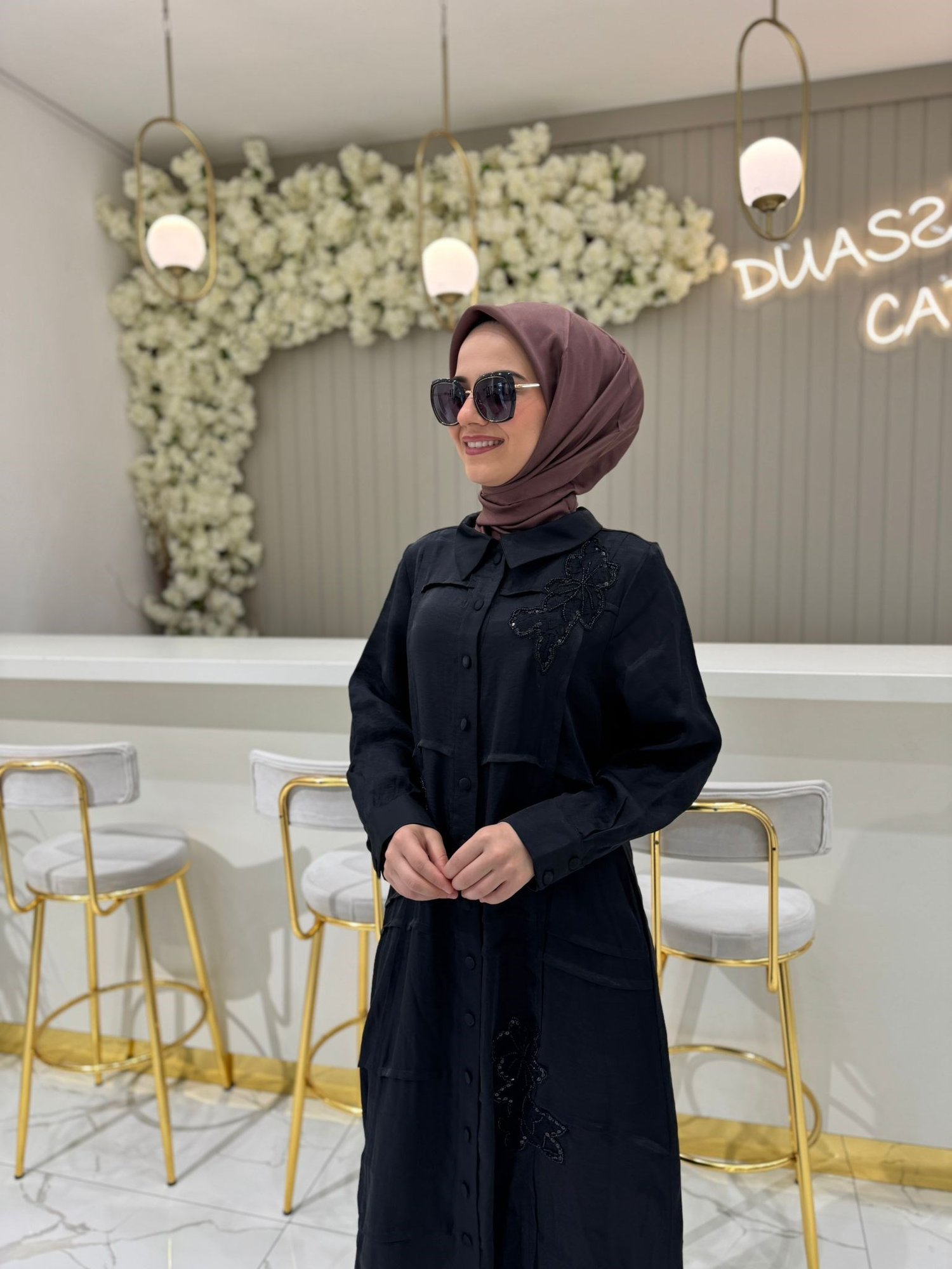 Lissmore 6001 Elbise  - SİYAH
