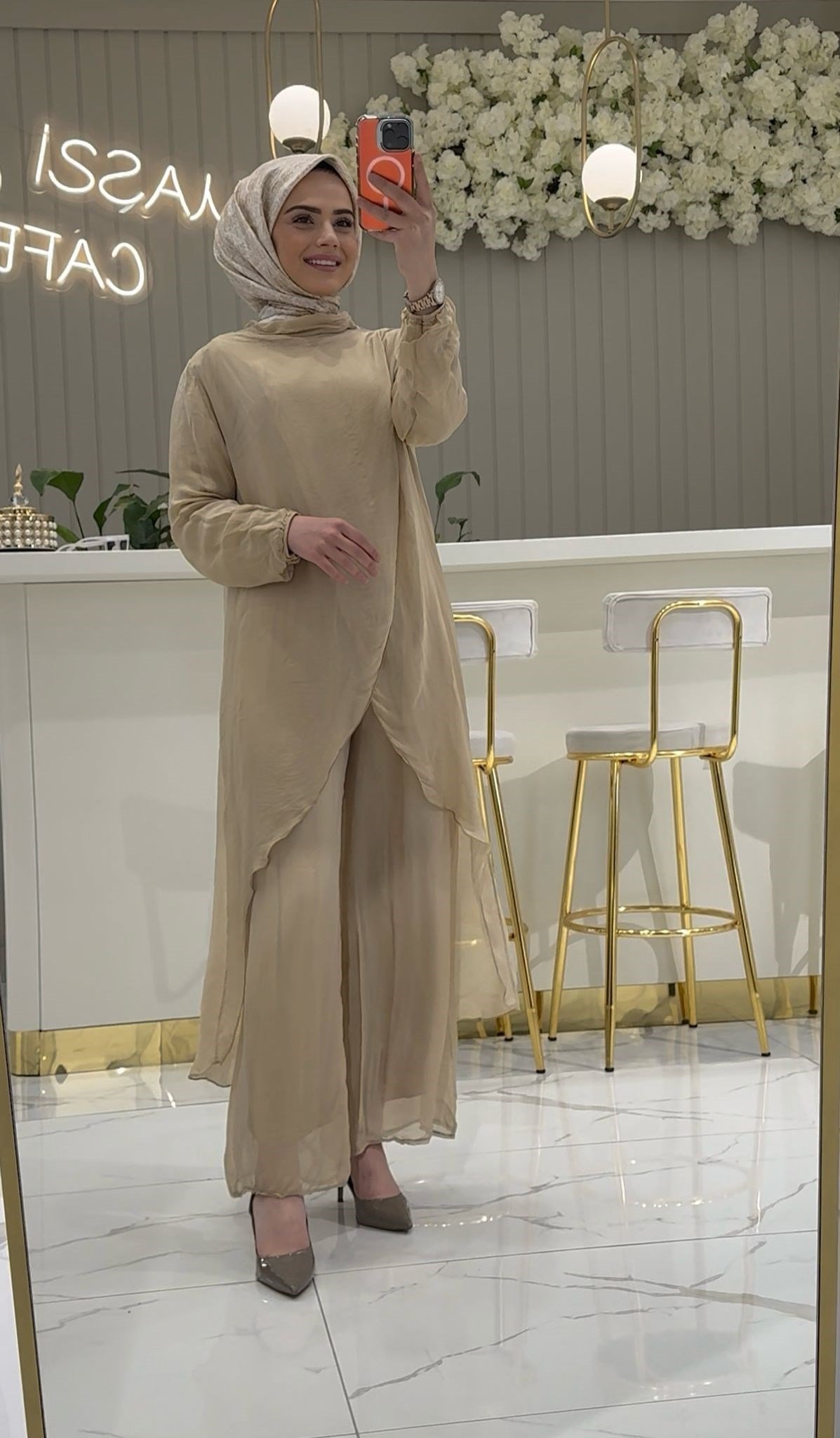 Maris Asimetrik Takım 3007-B - BEJ