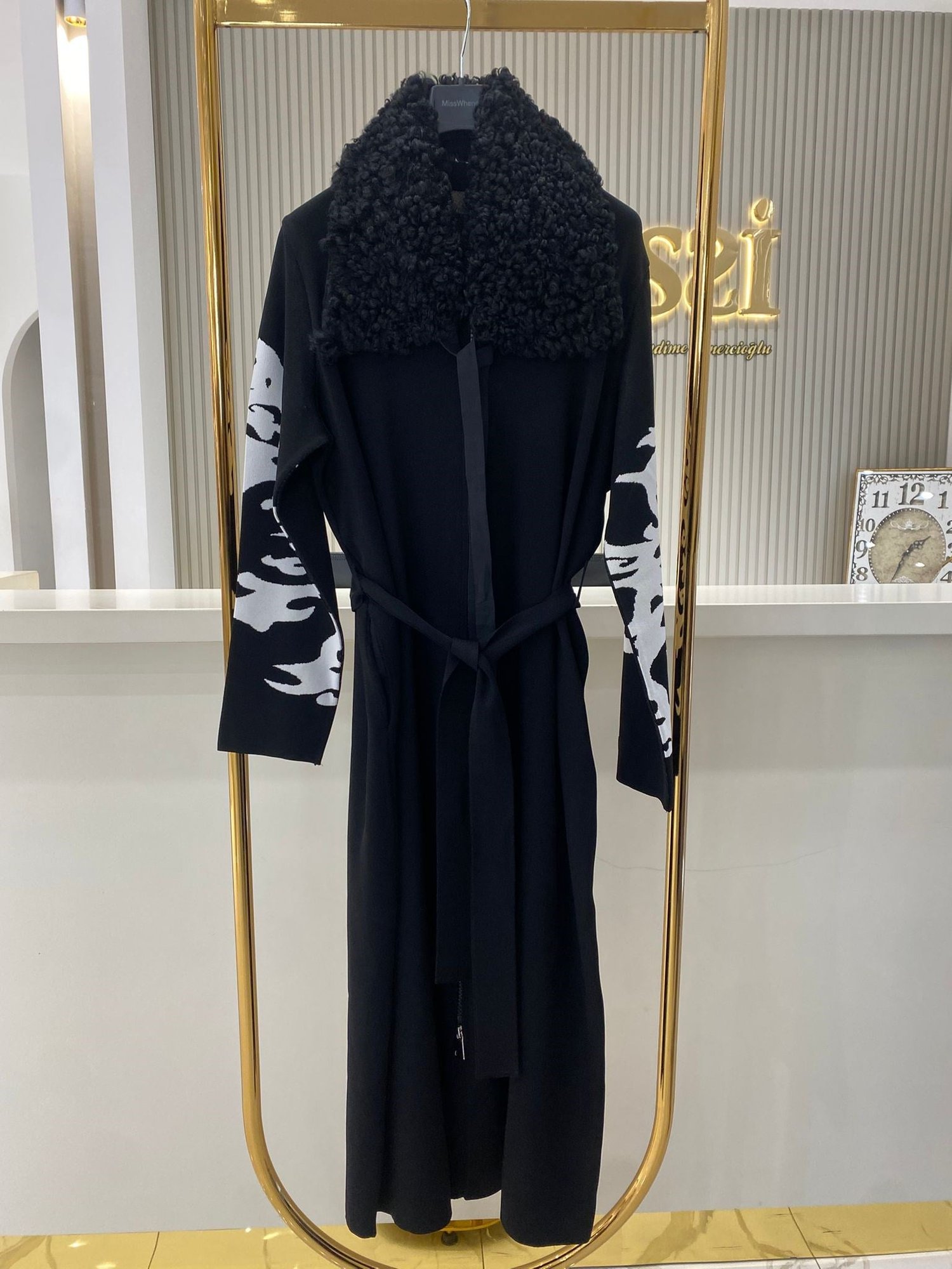 Miss 266 Triko Uzun Kap  - SİYAH