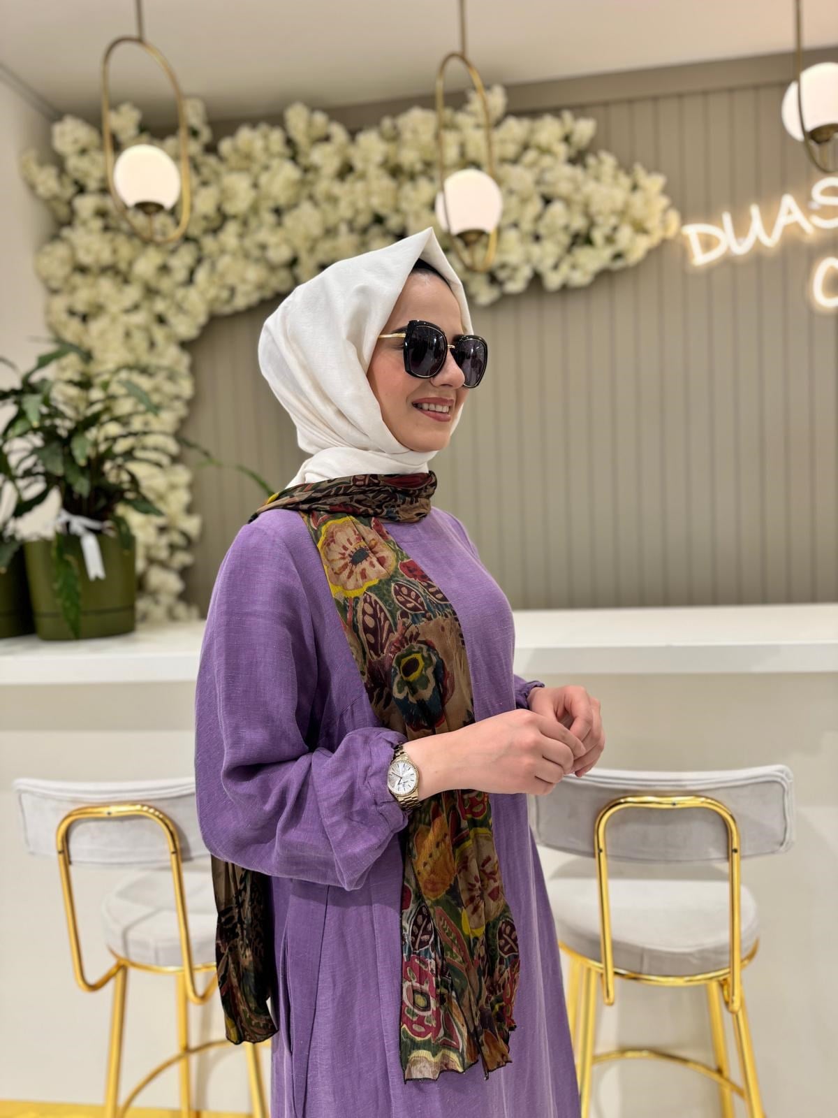 Misswhence 3135 Elbise  - lila