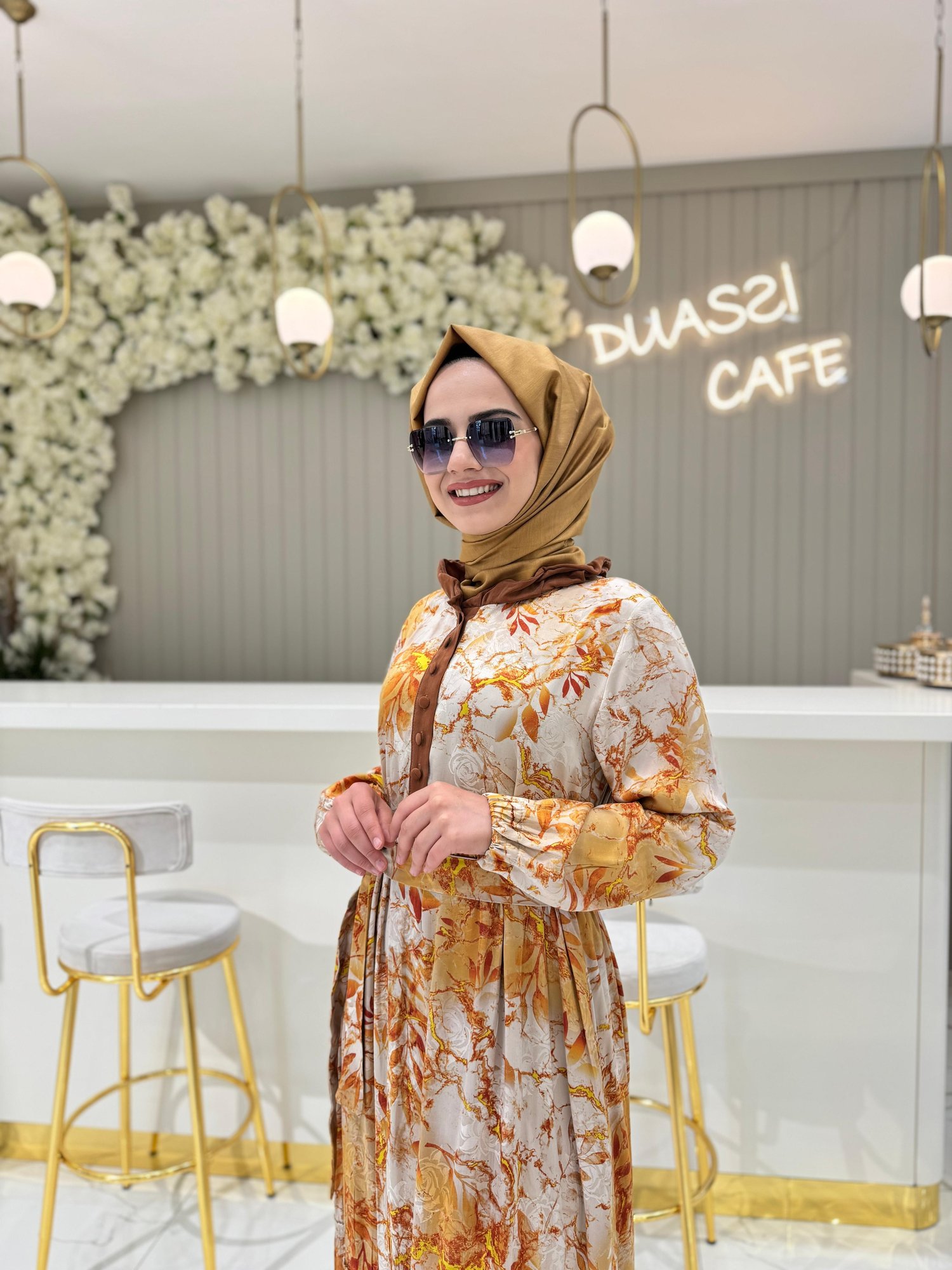 Misswhence 35846 Elbise  - ORANJ