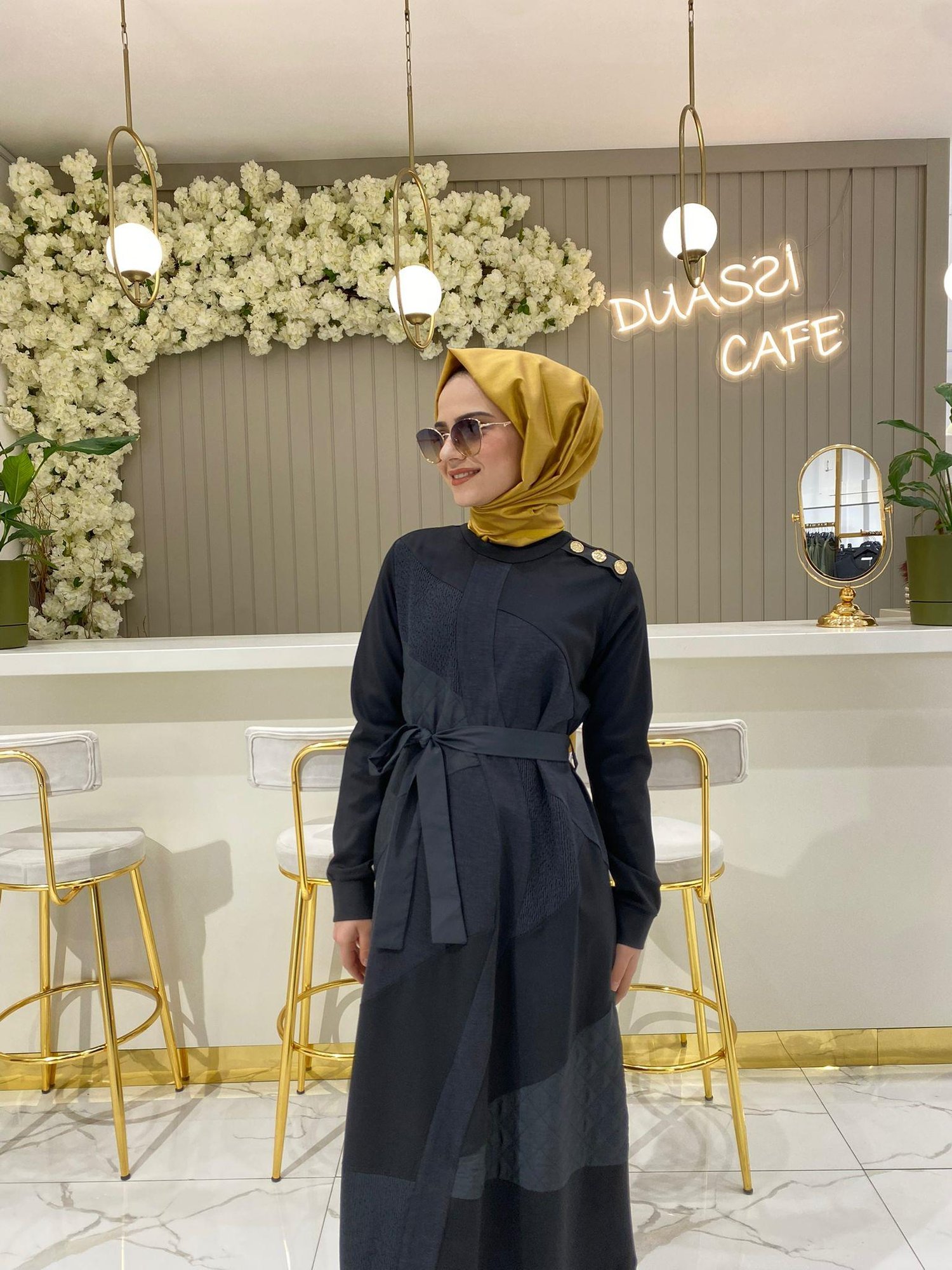 Misswhence Elbise 36804 - SİYAH