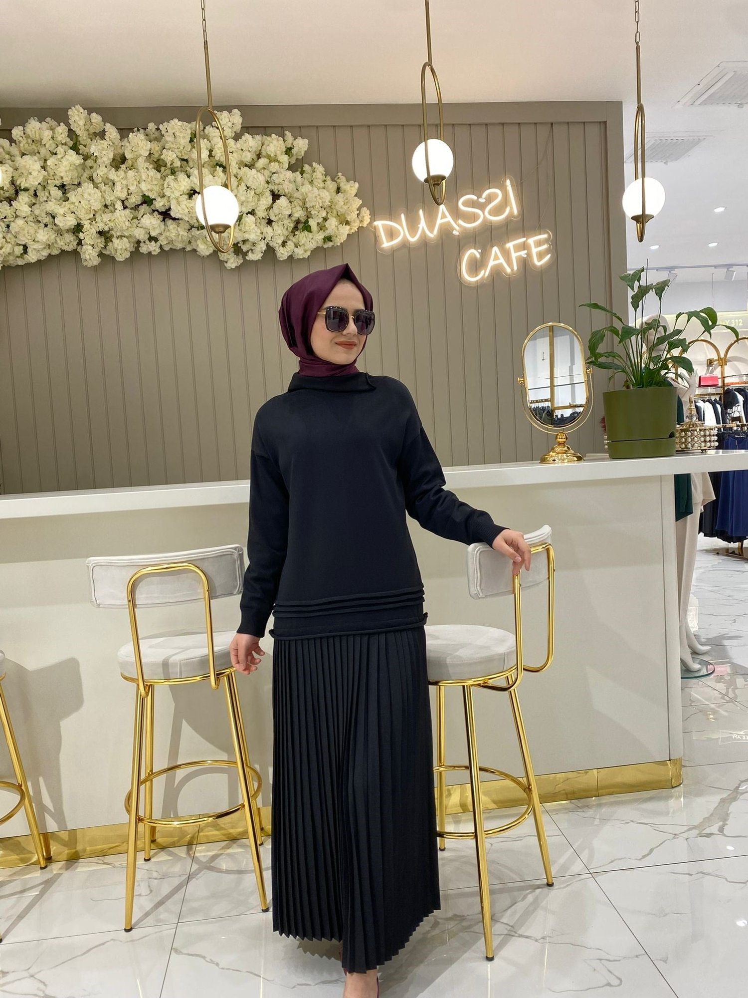 Misswhence Elbise 36813 - SİYAH