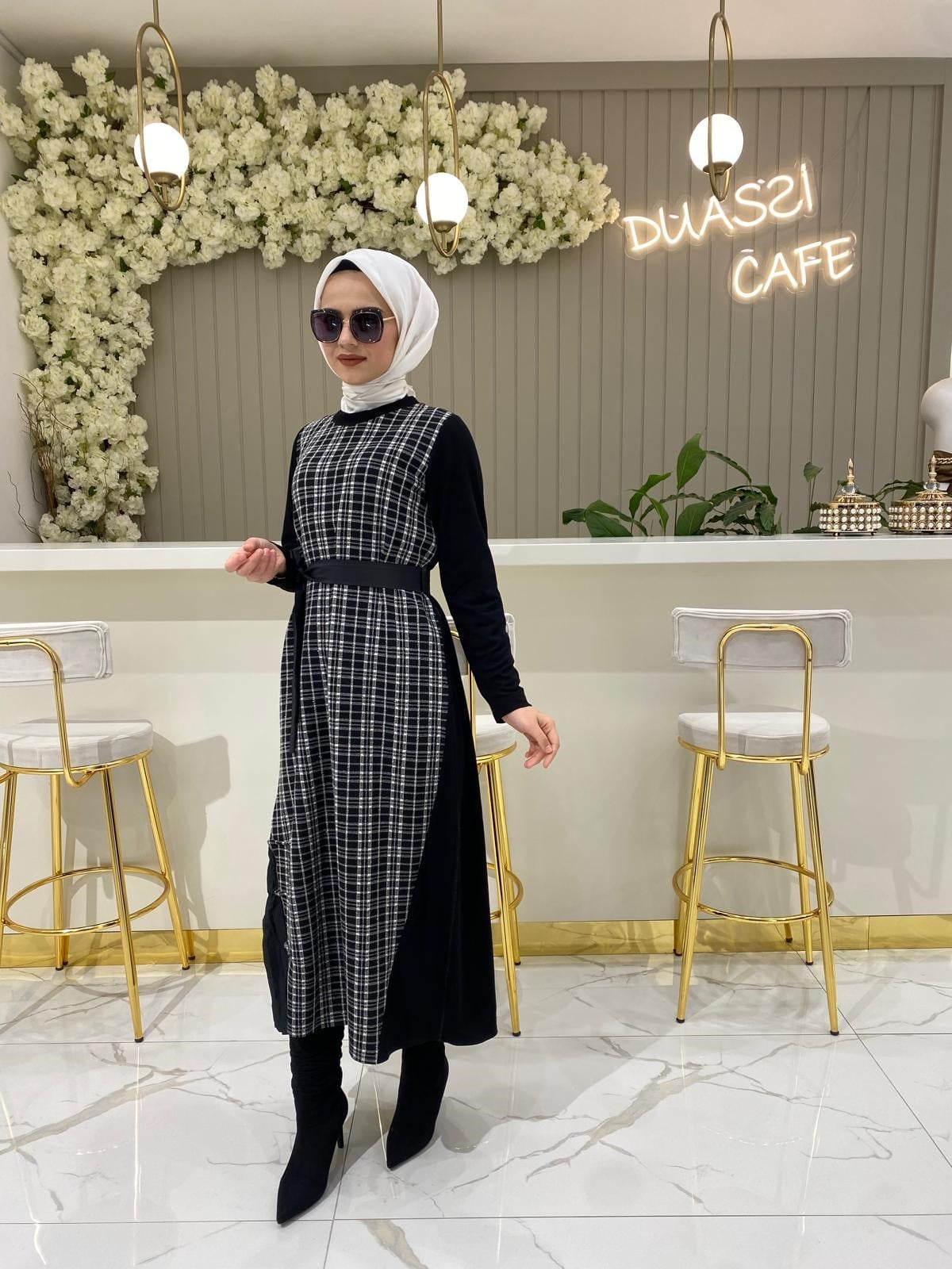 Misswhence Elbise 36814 - SİYAH