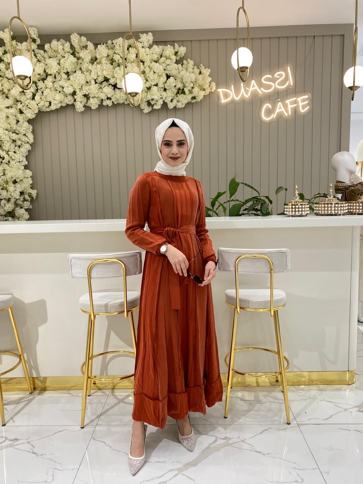 Misswhence Elbise 36820 - TURUNCU
