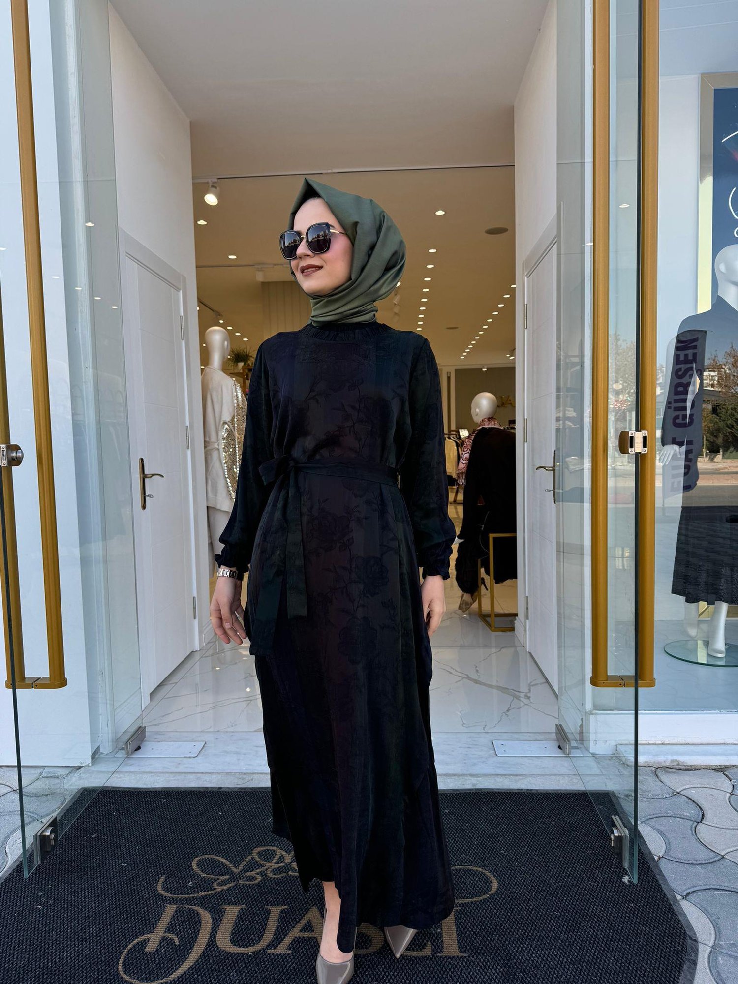Misswhence Elbise 36829 - SİYAH