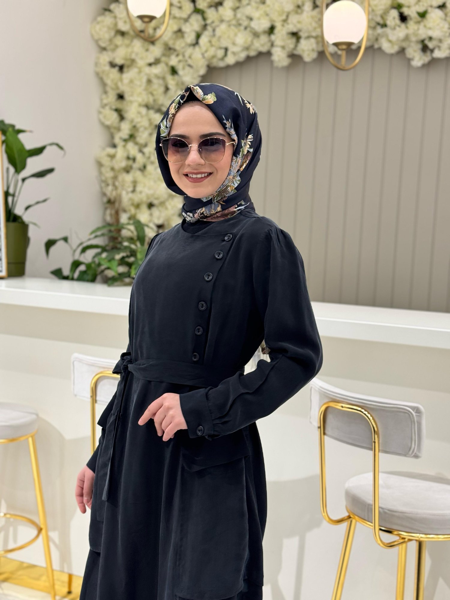 Misswhence Elbise 37805 - SİYAH