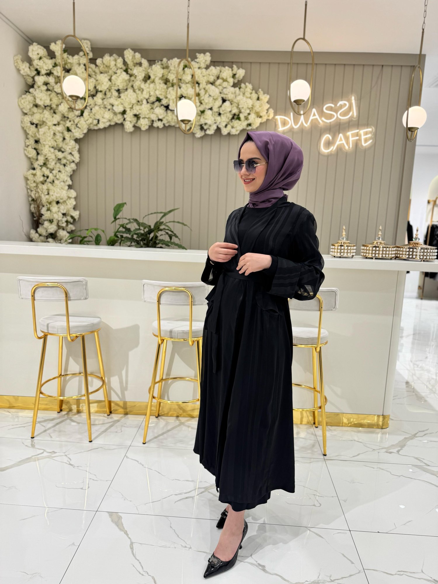 Misswhence Elbise 37812-s - SİYAH