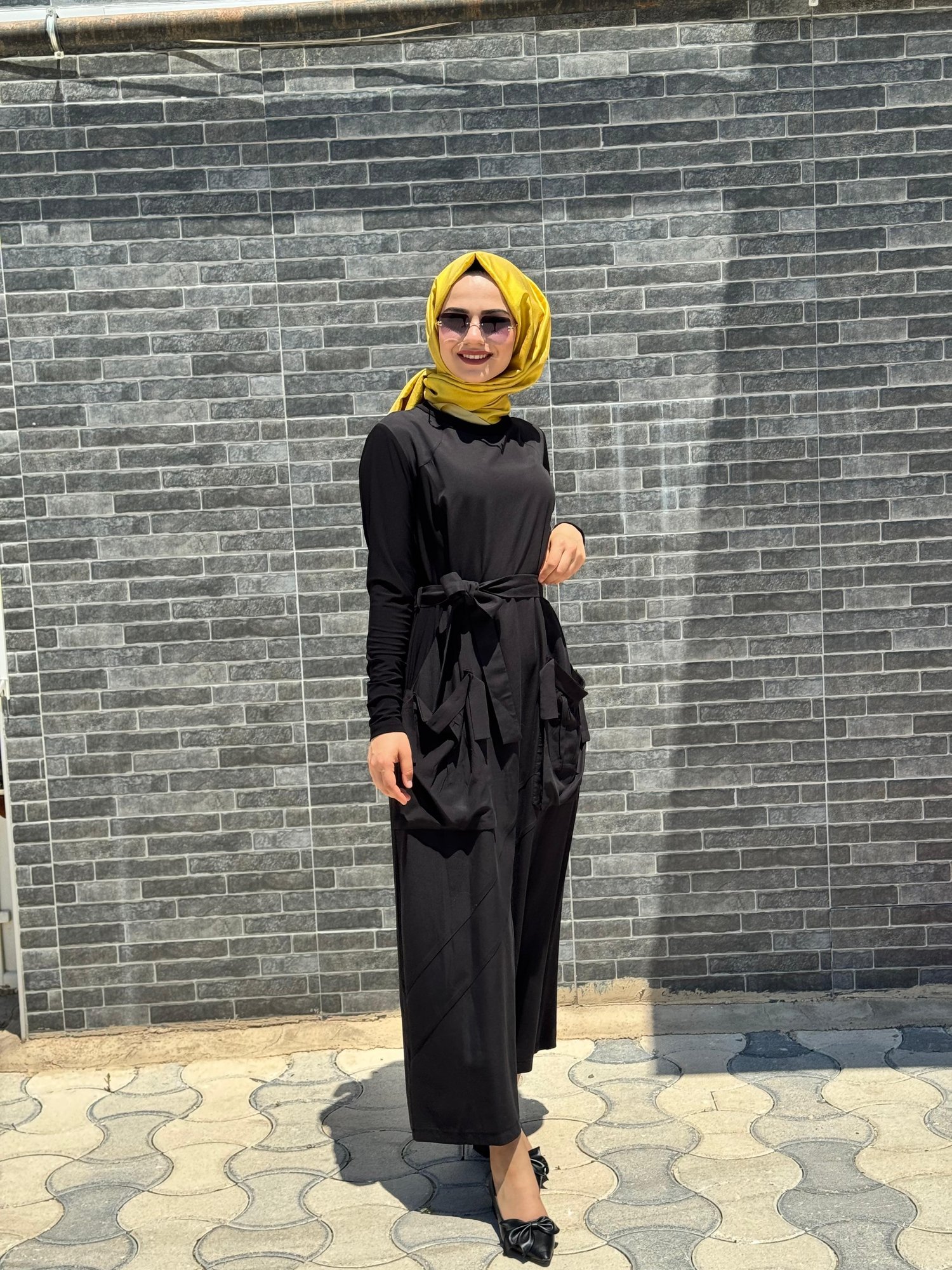 Misswhence Elbise 37814-S - SİYAH