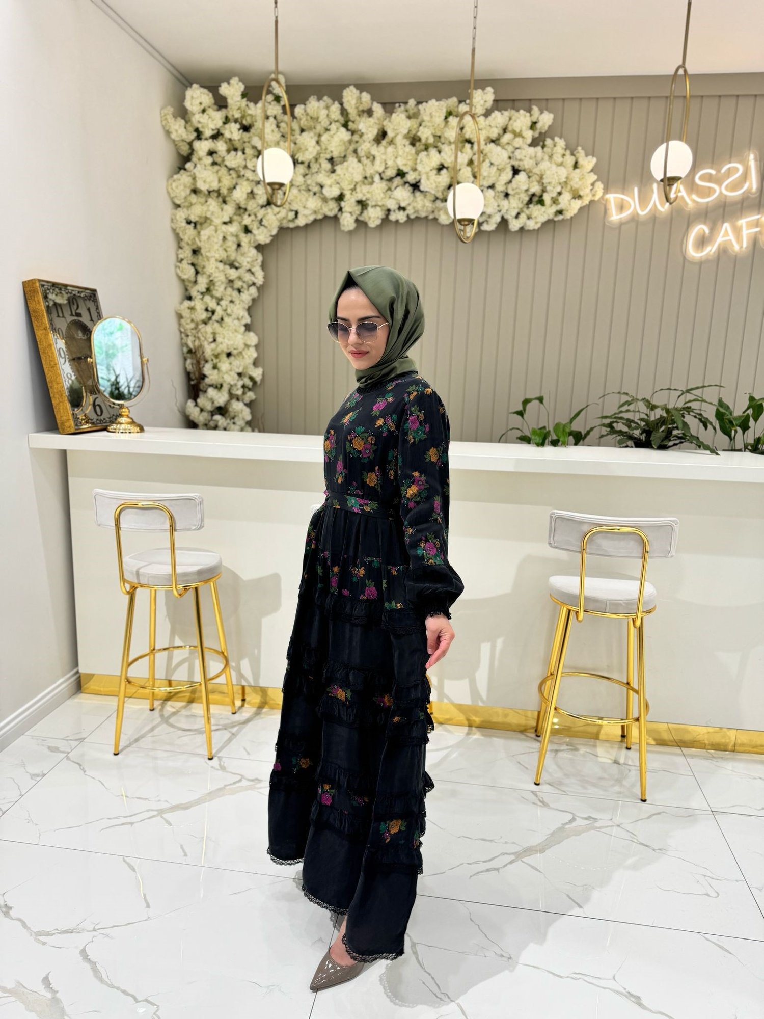 Misswhence Elbise 37818-S - SİYAH
