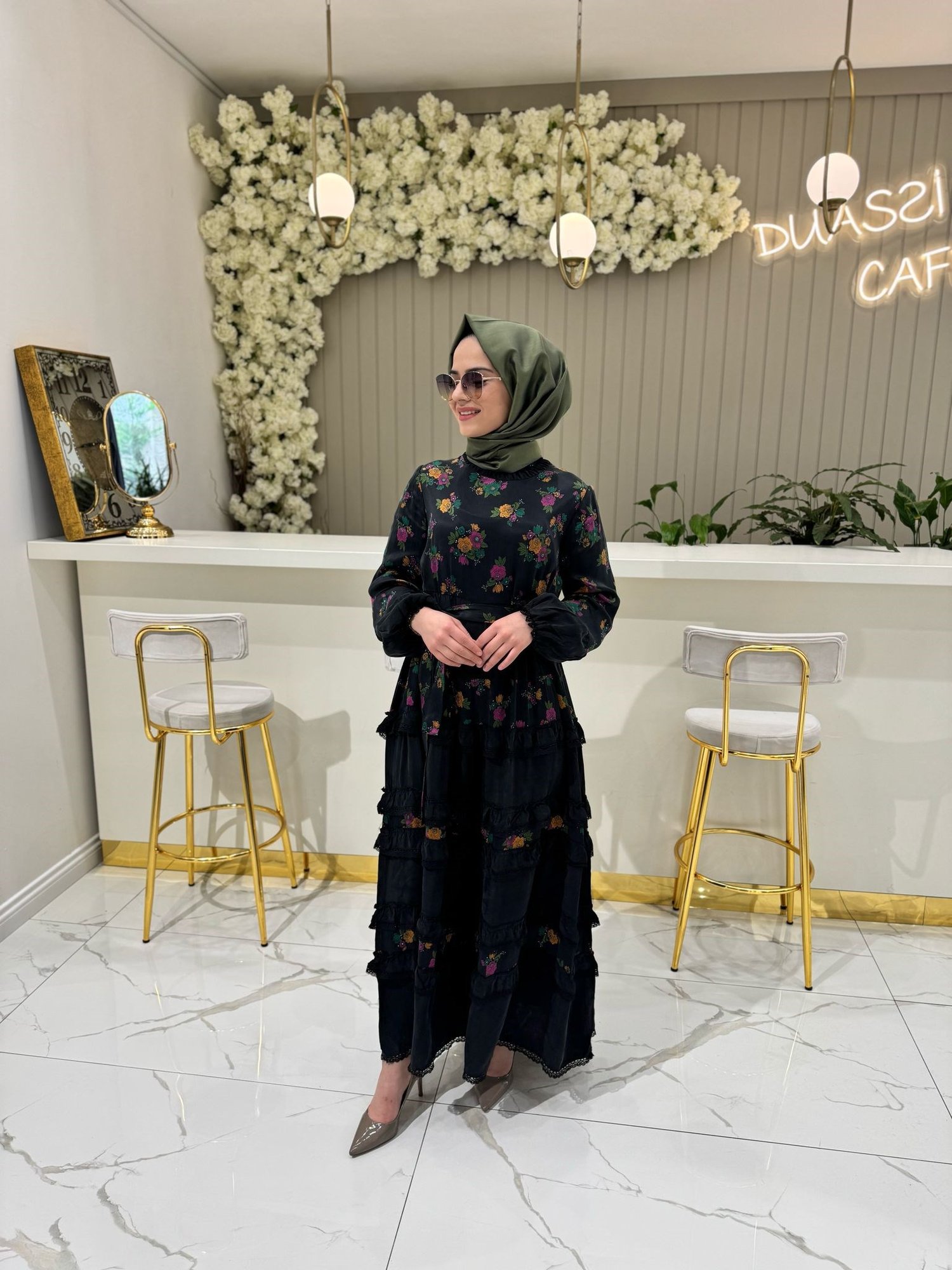 Misswhence Elbise 37818-S - SİYAH