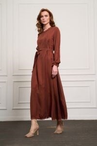 Misswhence Elbise 37831-T - TURUNCU