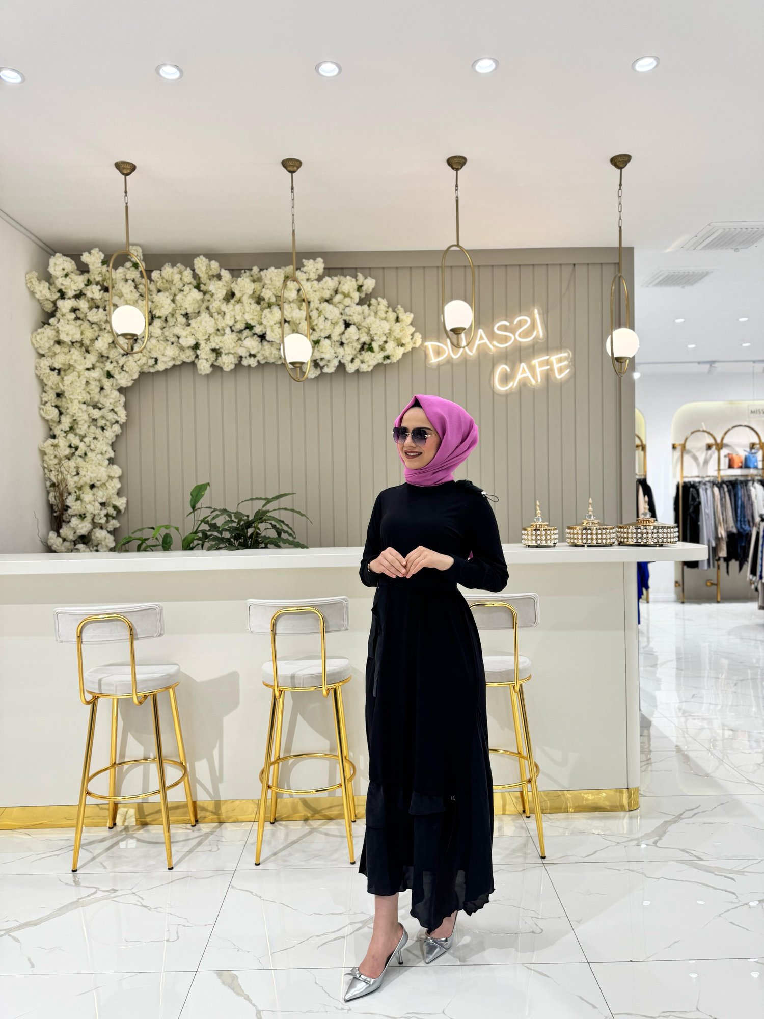 Misswhence Elbise 37848-Sİ - SİYAH