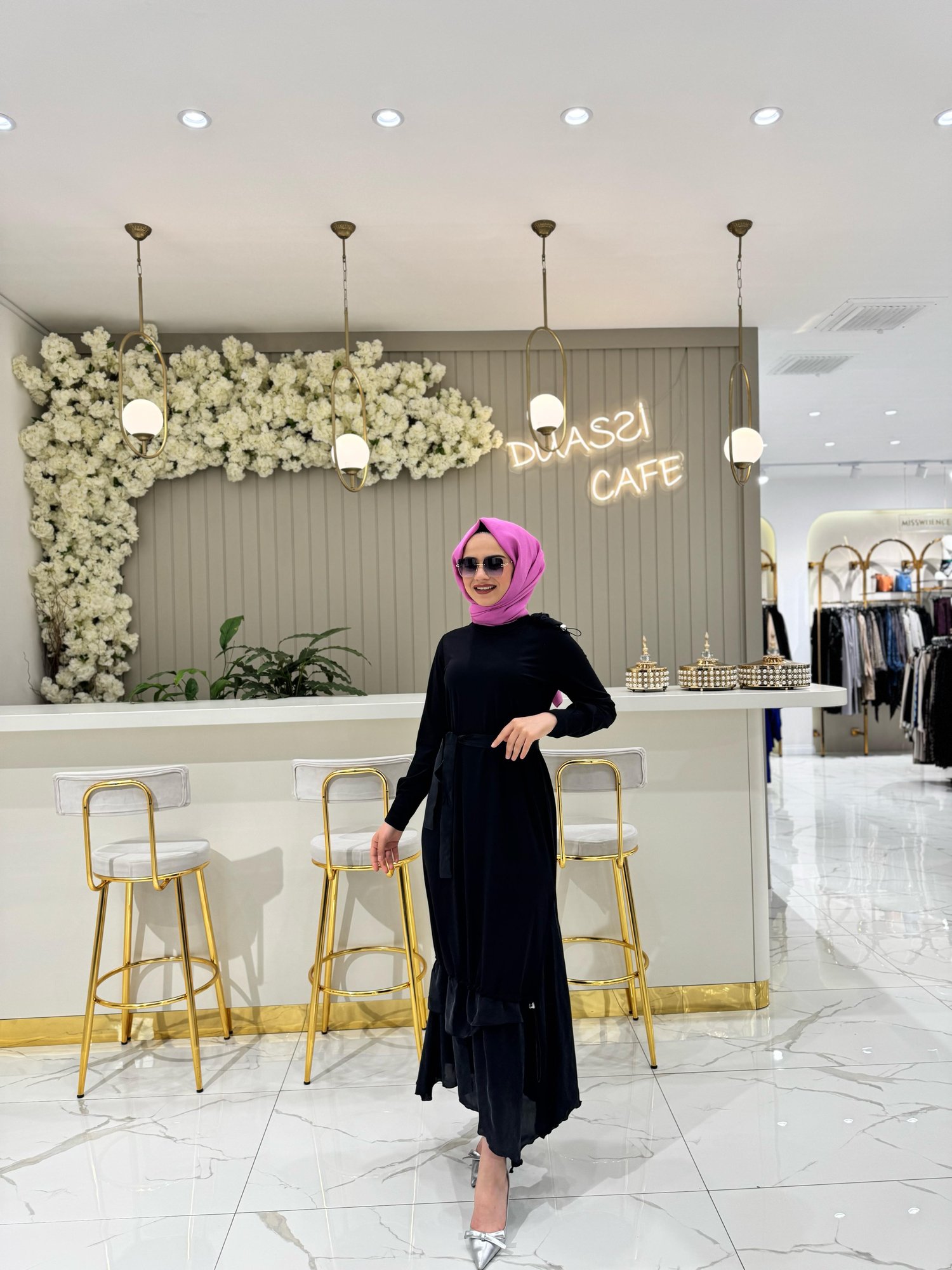 Misswhence Elbise 37848-Sİ - SİYAH