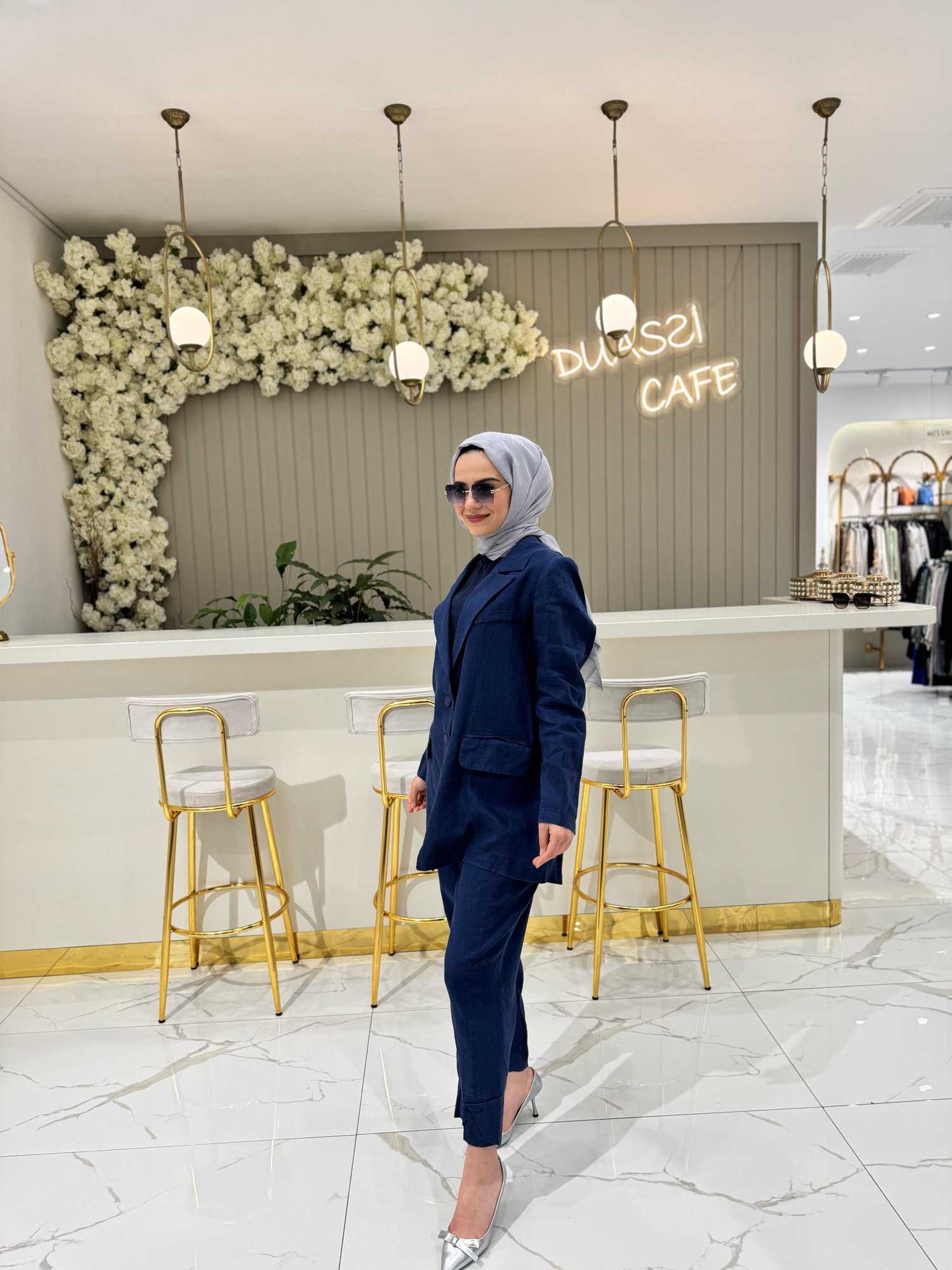 Misswhence Keten Takım 37207-L - LACİVERT
