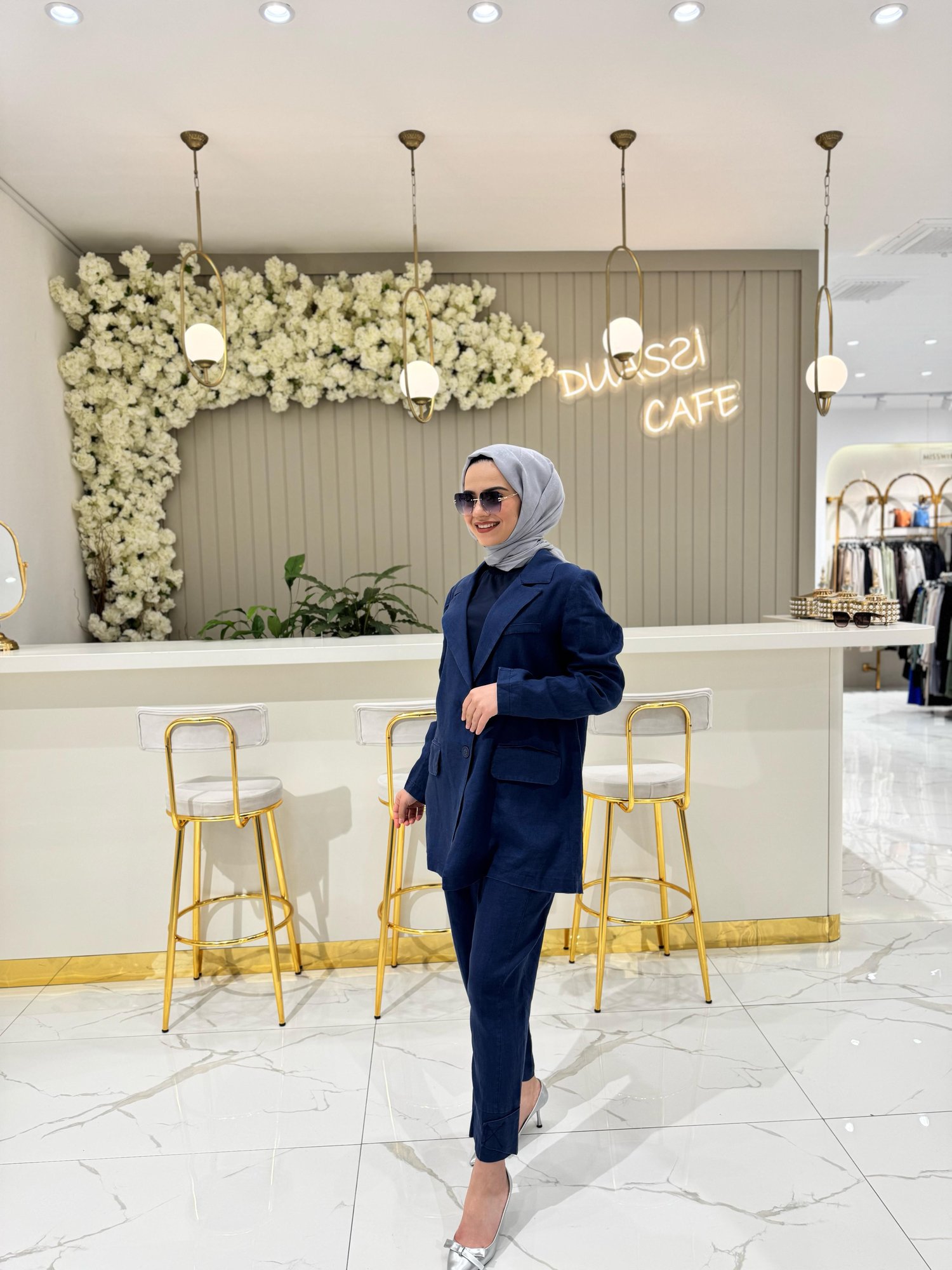Misswhence Keten Takım 37207-L - LACİVERT