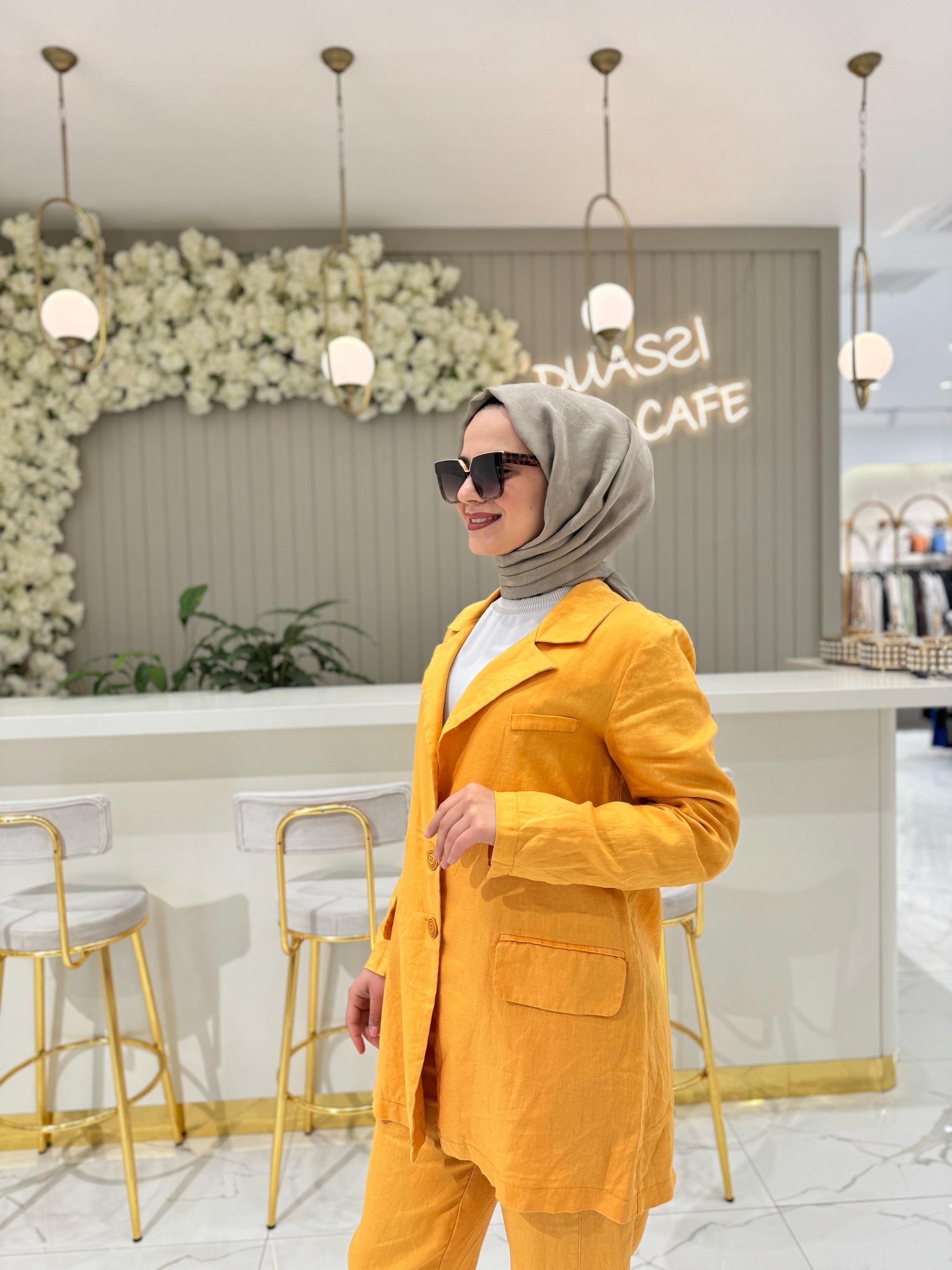 Misswhence Keten Takım 37207-S - Sarı