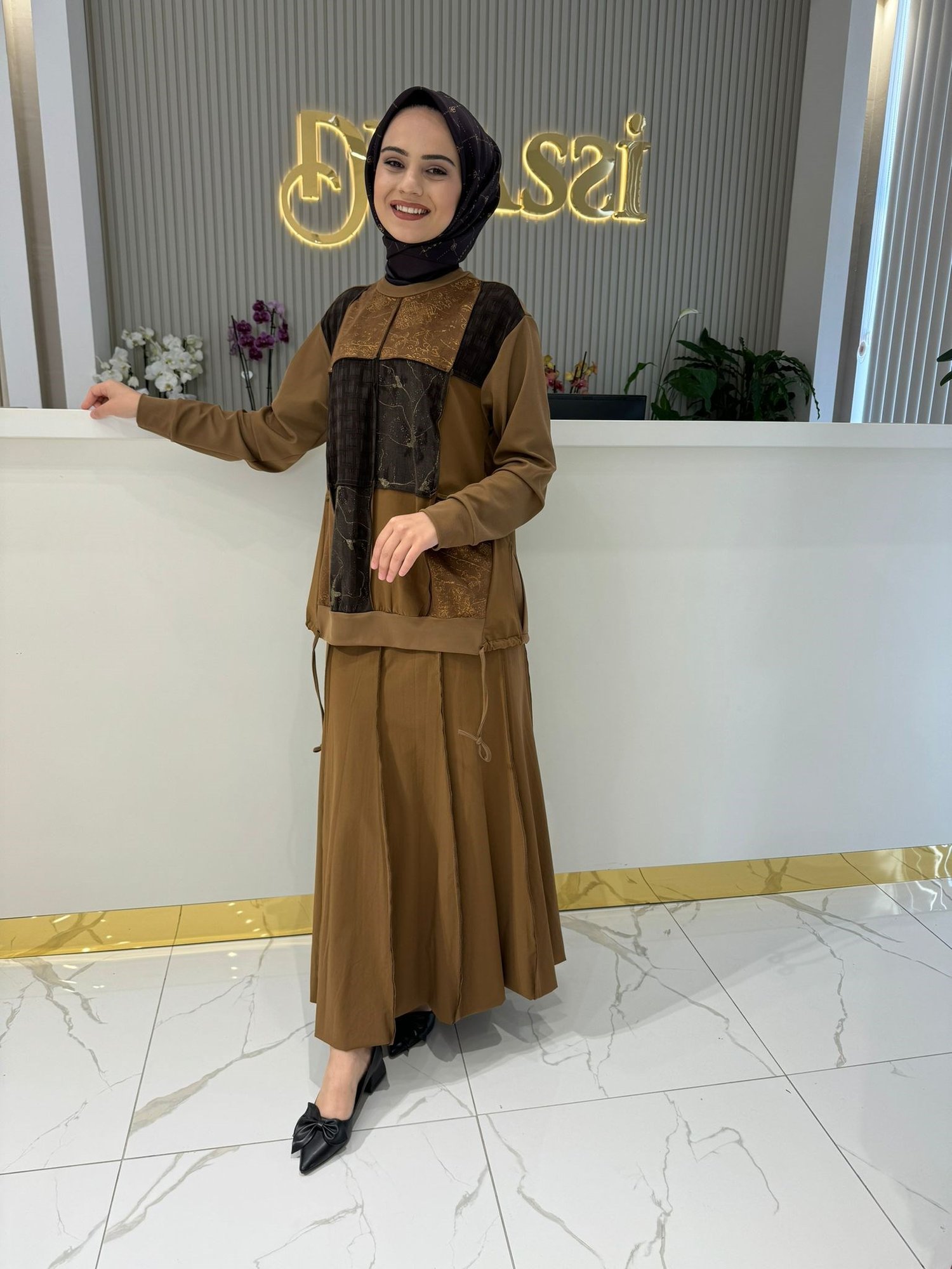 Misswhence  Takım 36004 - KAHVE