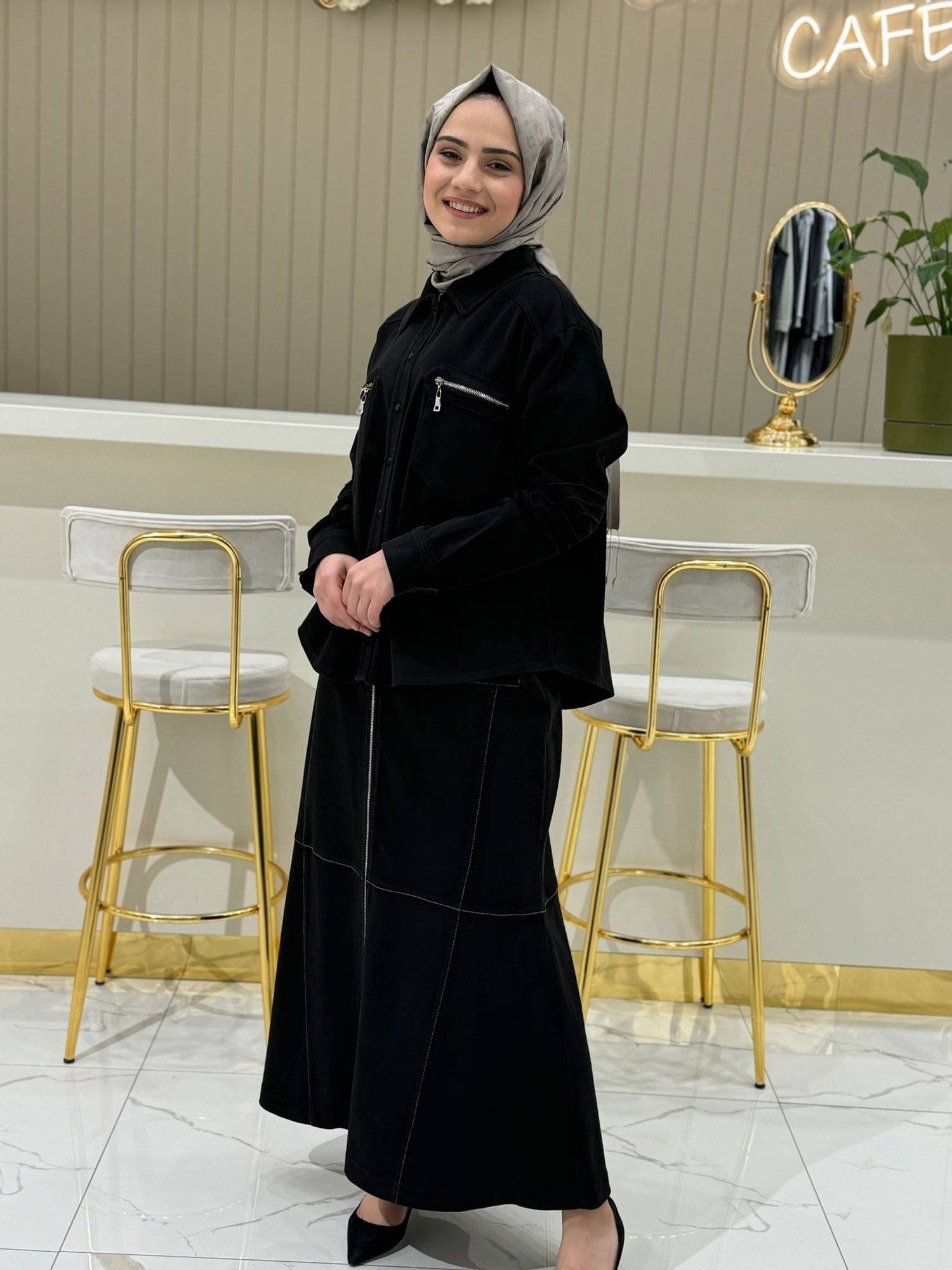 Misswhence Takım, 36403 - SİYAH