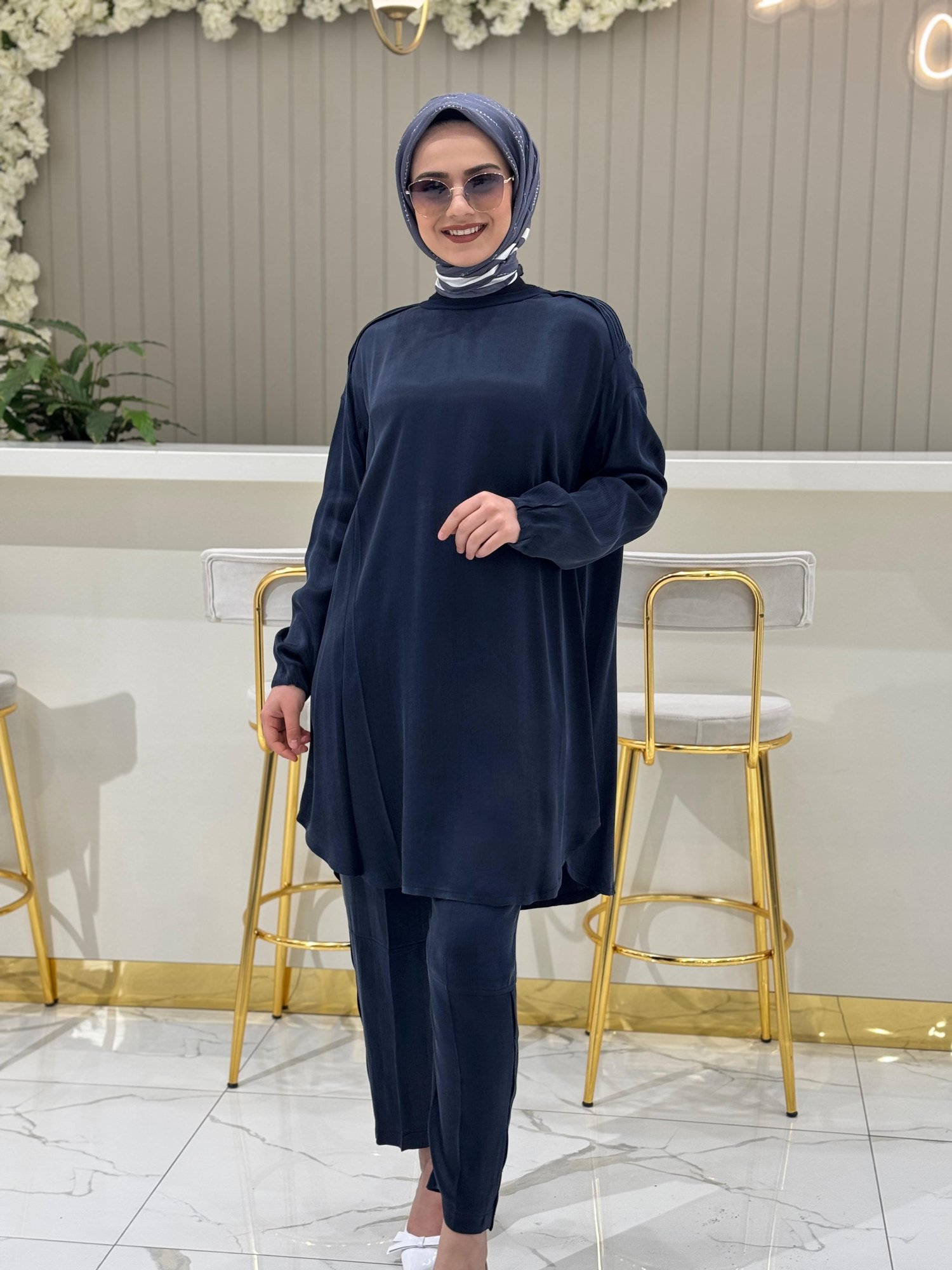 Misswhence Takım 37017-L - LACİVERT