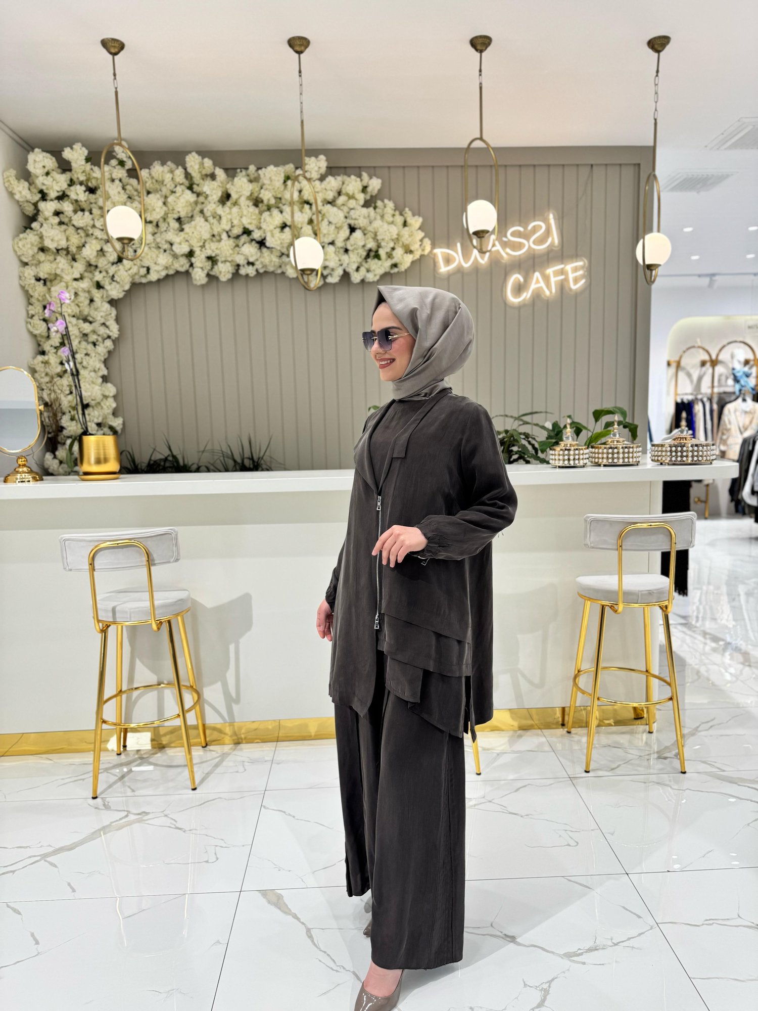 Misswhence Takım 37205-Kah - KAHVE