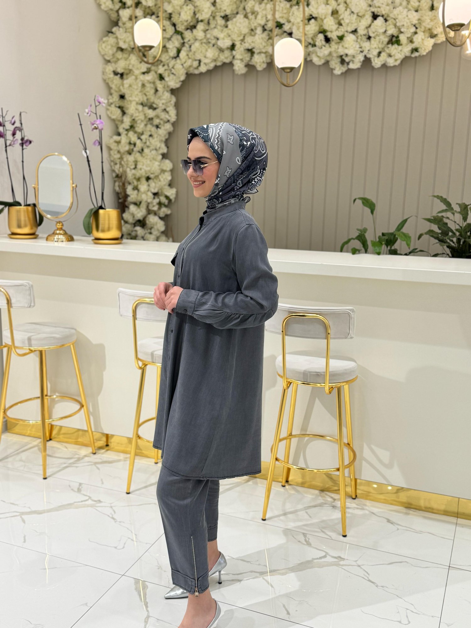 Misswhence Takım 37303-G - GRİ