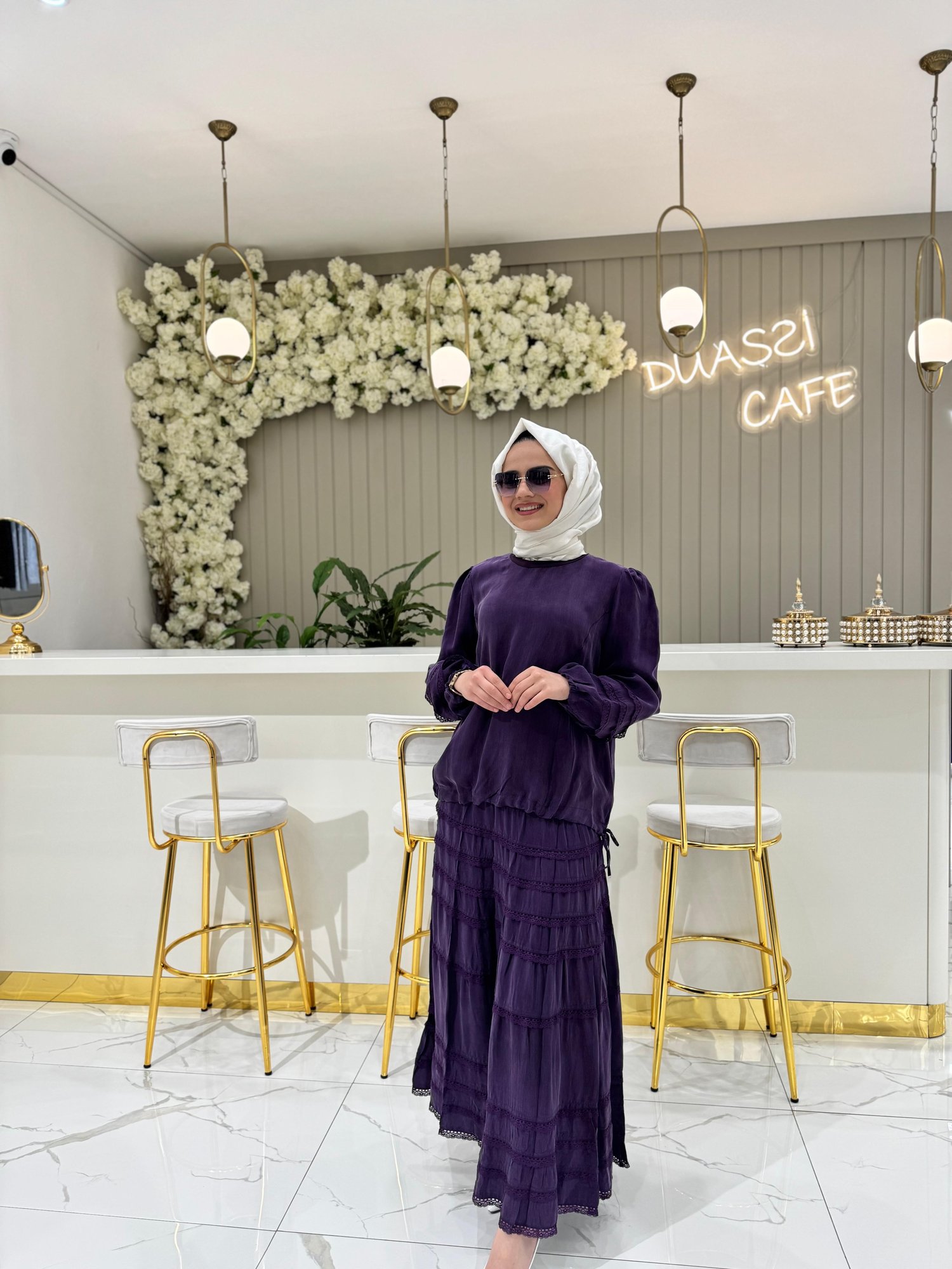 Misswhence Tunik Takım 37005-MOR - MOR