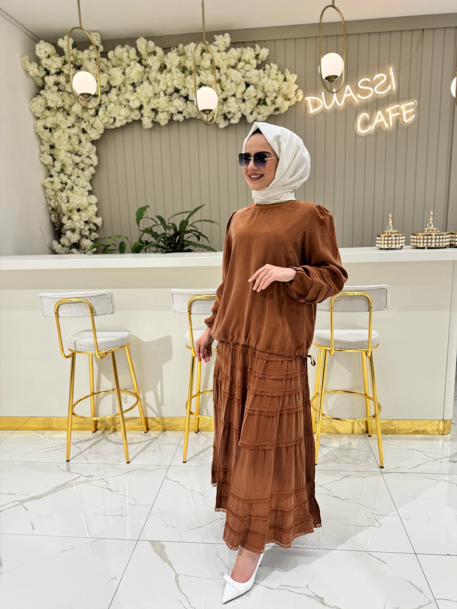 Misswhence Tunik Takım 37005-TUR - TURUNCU