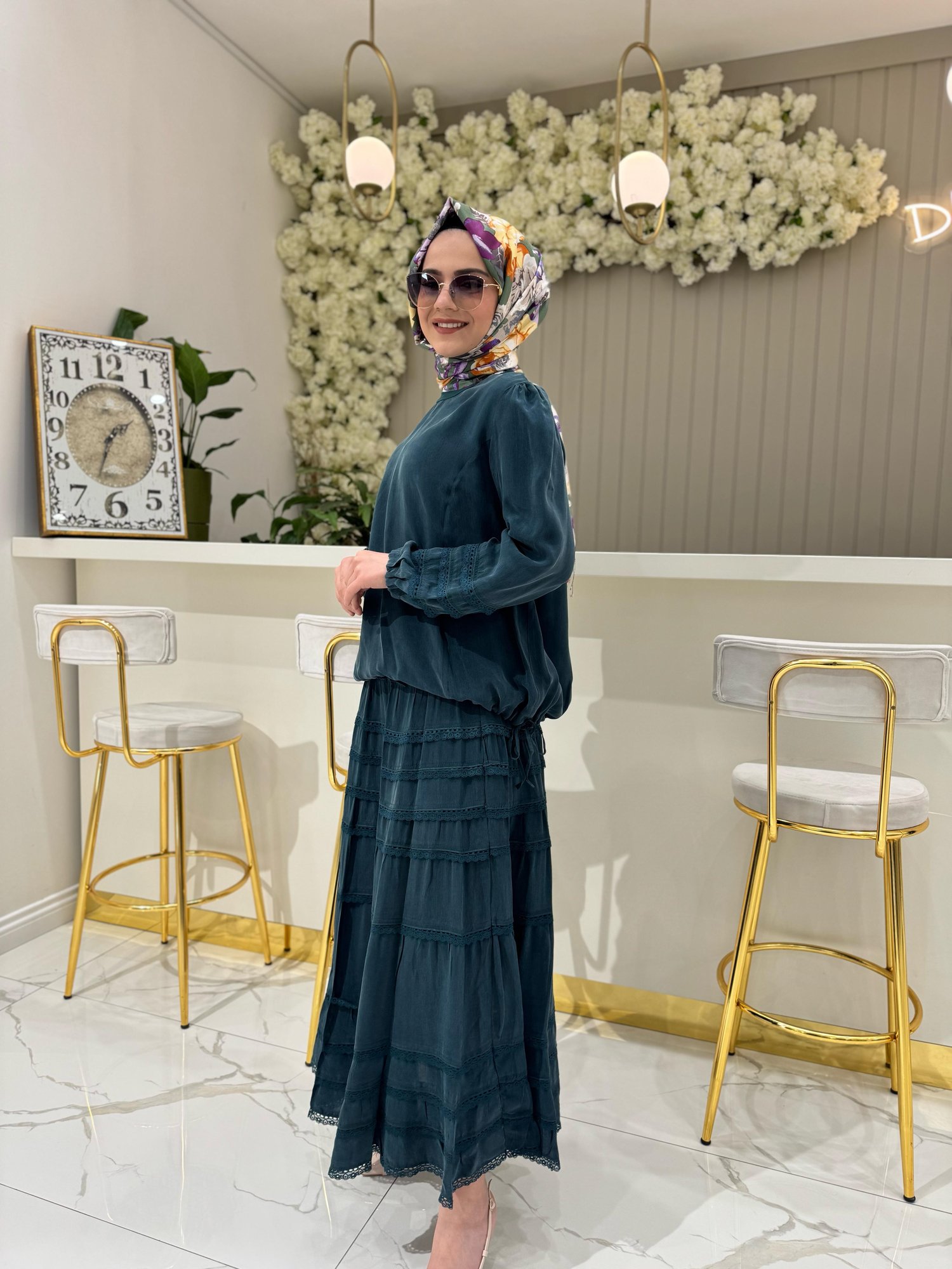Misswhence Tunik Takım 37005-Z - Zümrüt