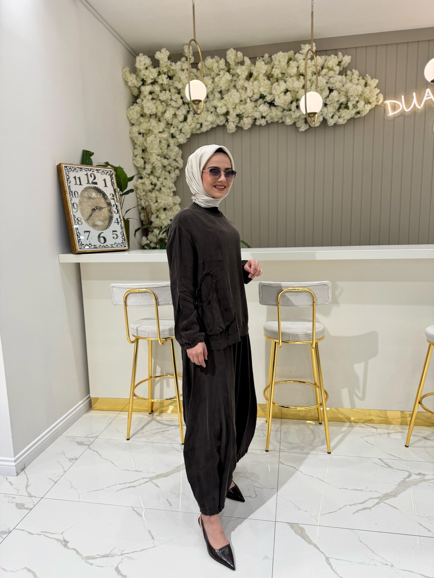 Misswhence Tunik Takım 37014-K - KAHVE