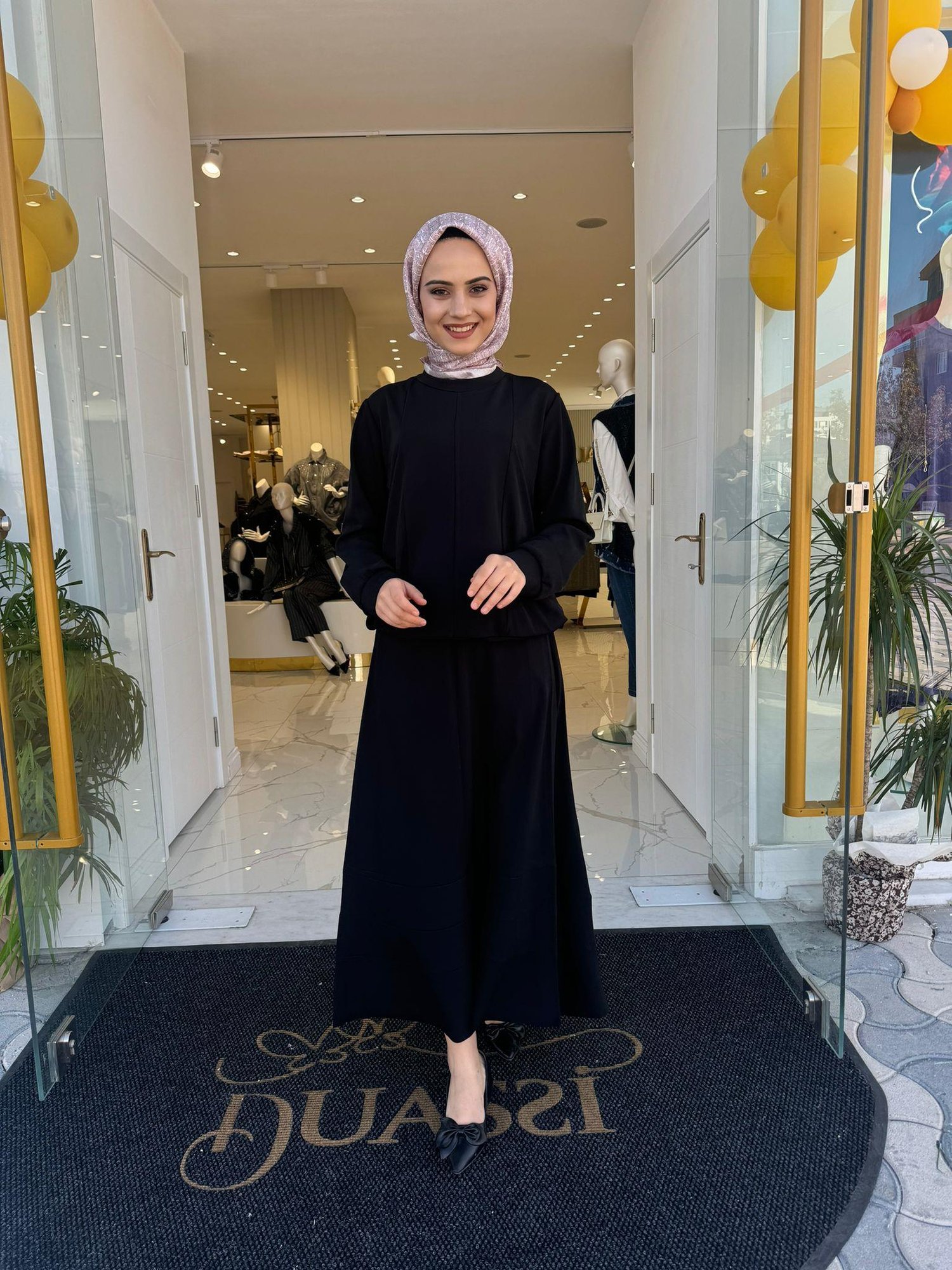 Miswhence Etekli Takım 36002 - SİYAH