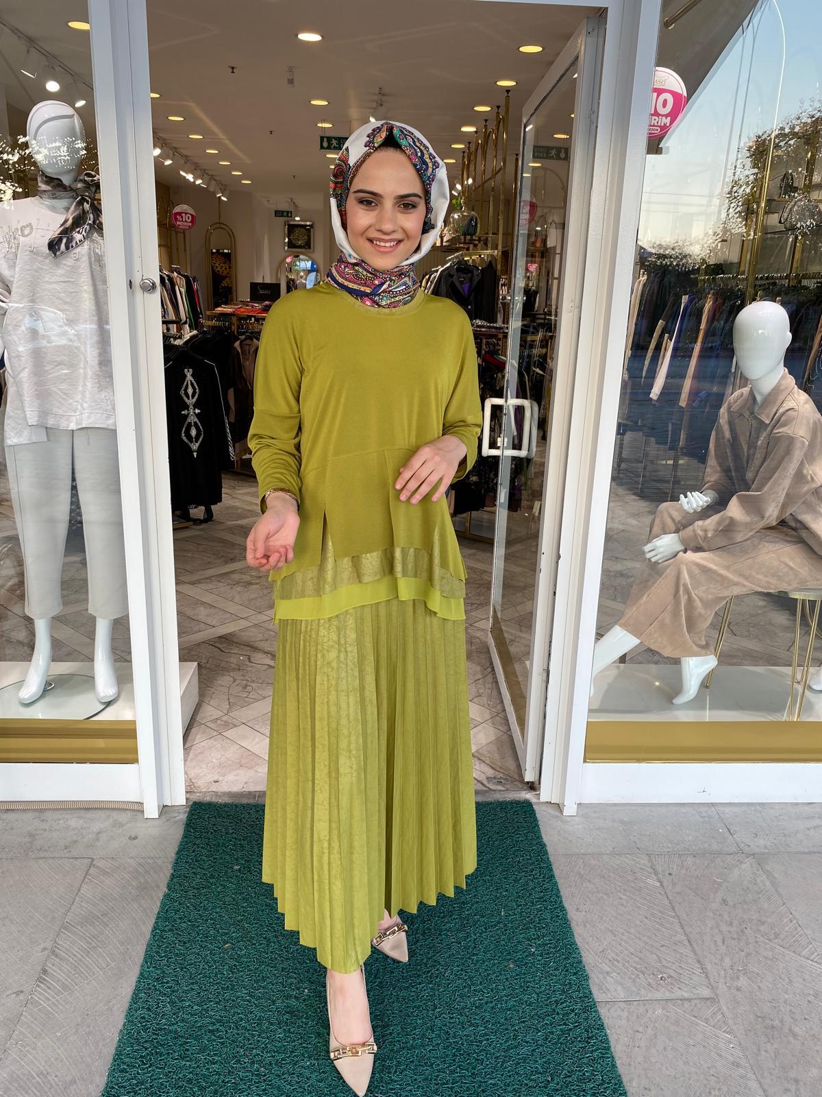 Müsemma Aysima Takım 9613 - ASİT YEŞİLİ