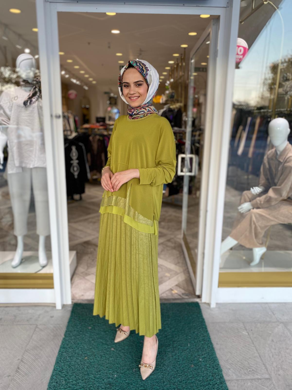 Müsemma Aysima Takım 9613 - ASİT YEŞİLİ