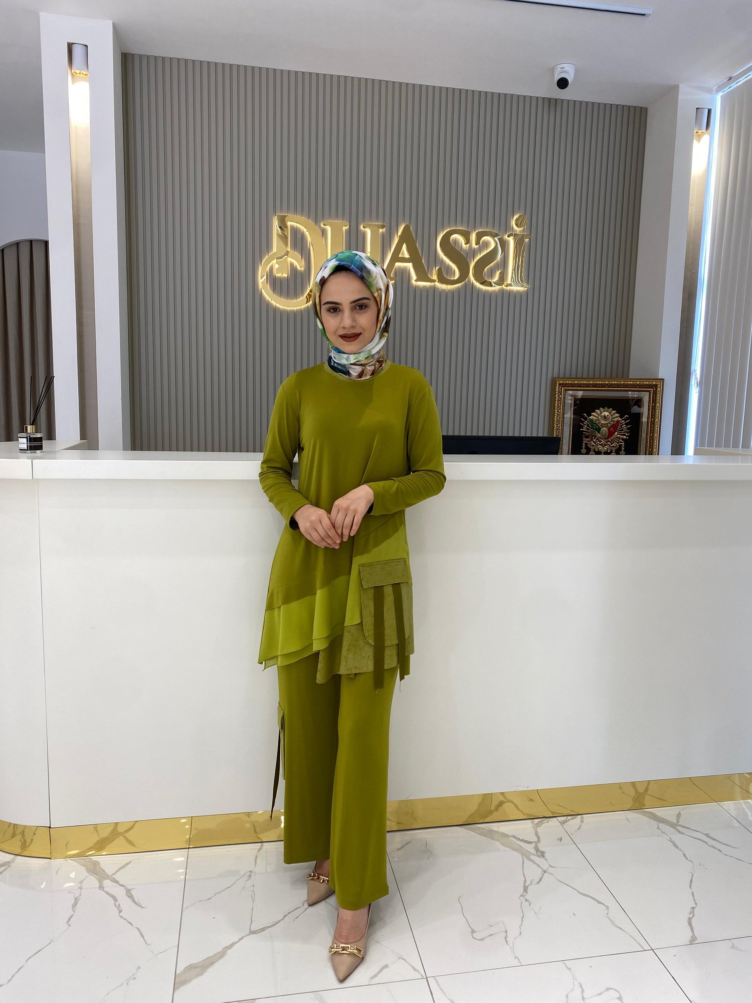Müsemma Başak Takım 9538 - ASİT YEŞİLİ