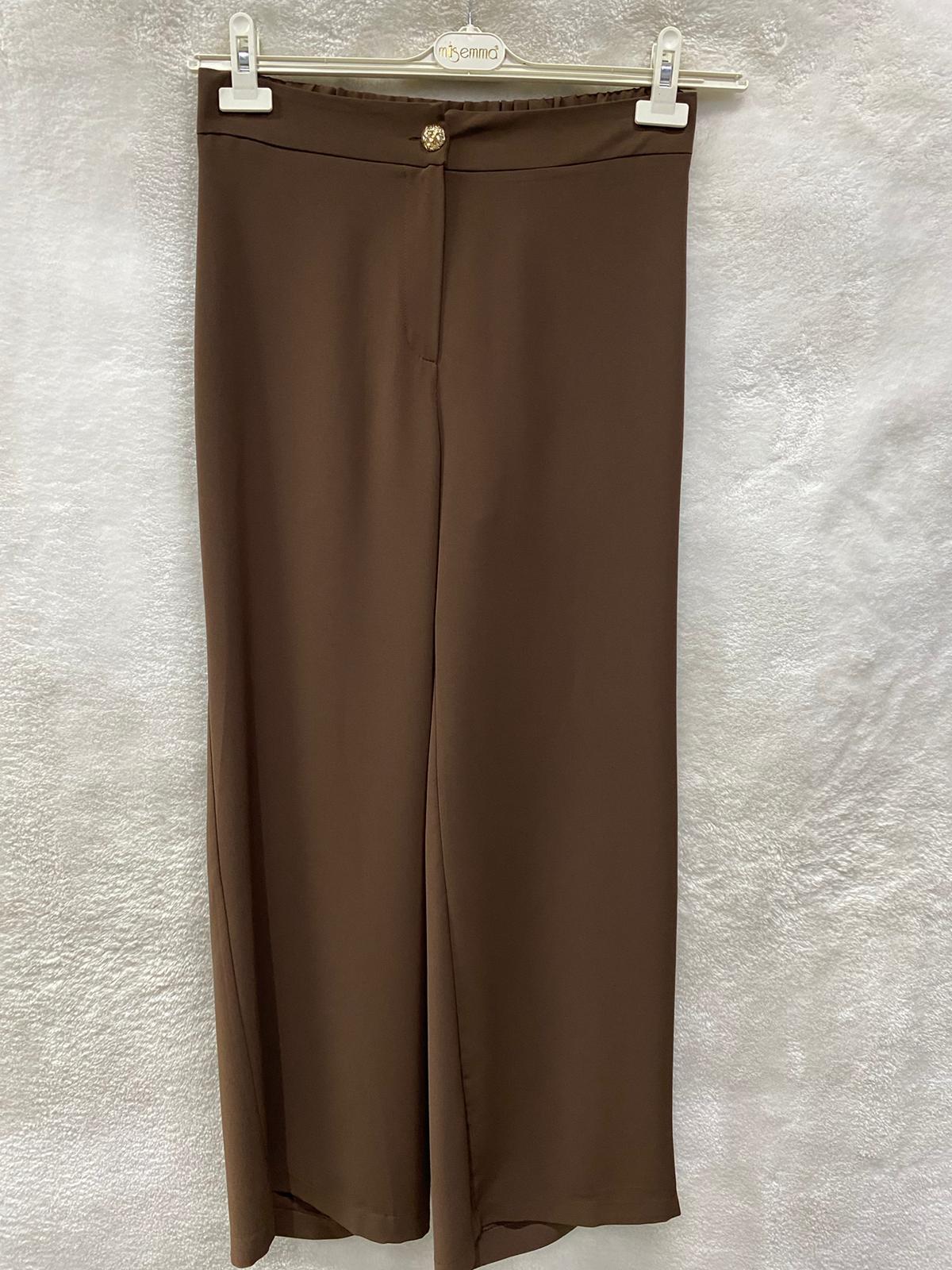 Müsemma Belgin Pantolon 0662 - KAHVE