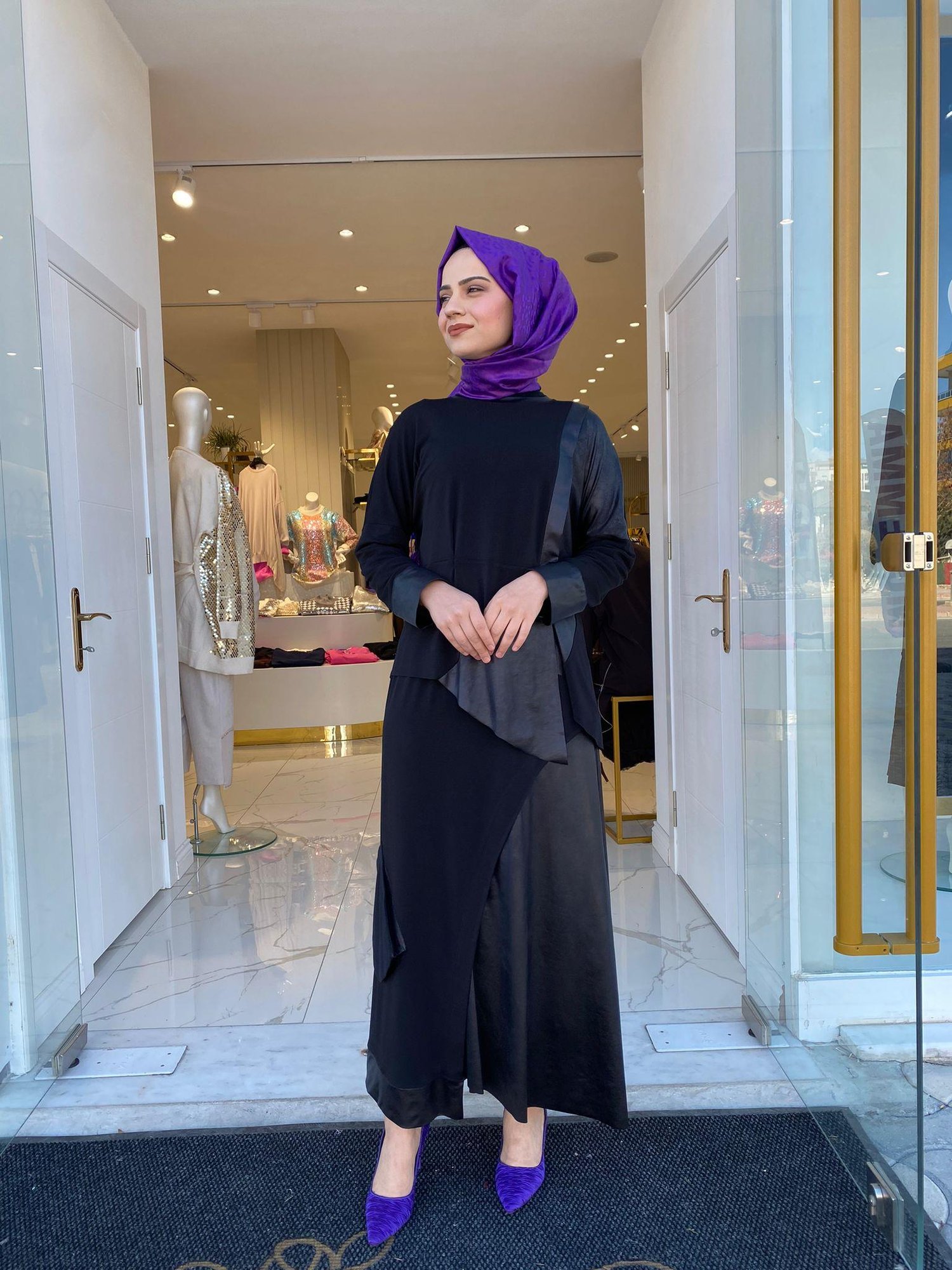 Müsemma Belinay Takım 9668 - SİYAH