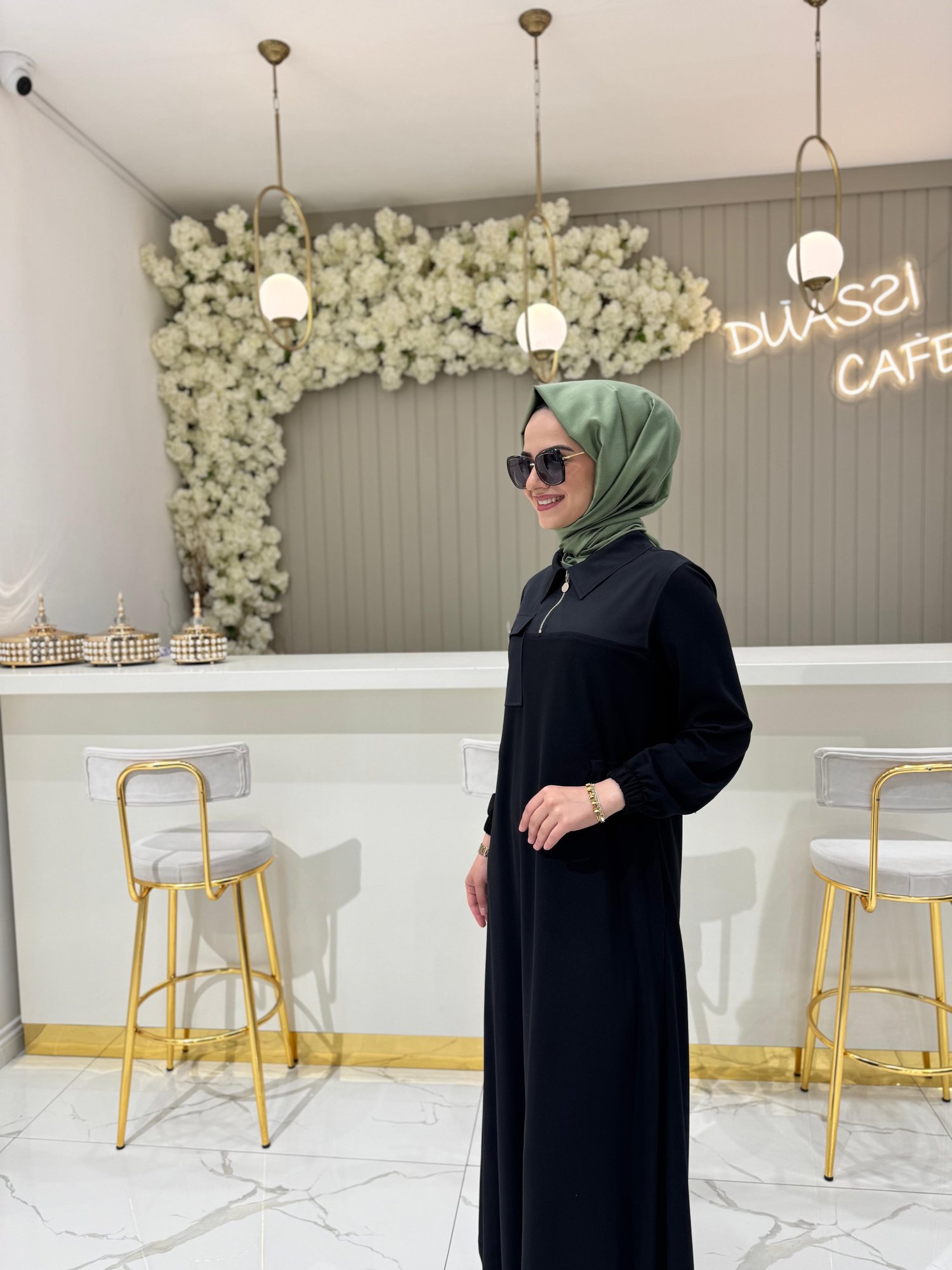 Müsemma Beniz Elbise  - SİYAH